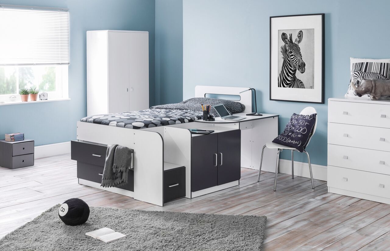 Cookie Single Storage Cabin Bed