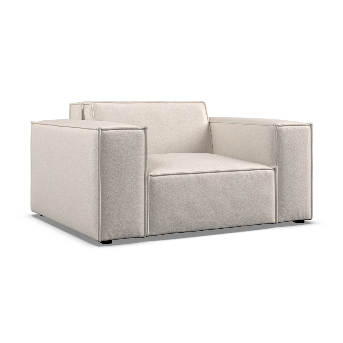 Armchair - LUCCA Fabric Ivory