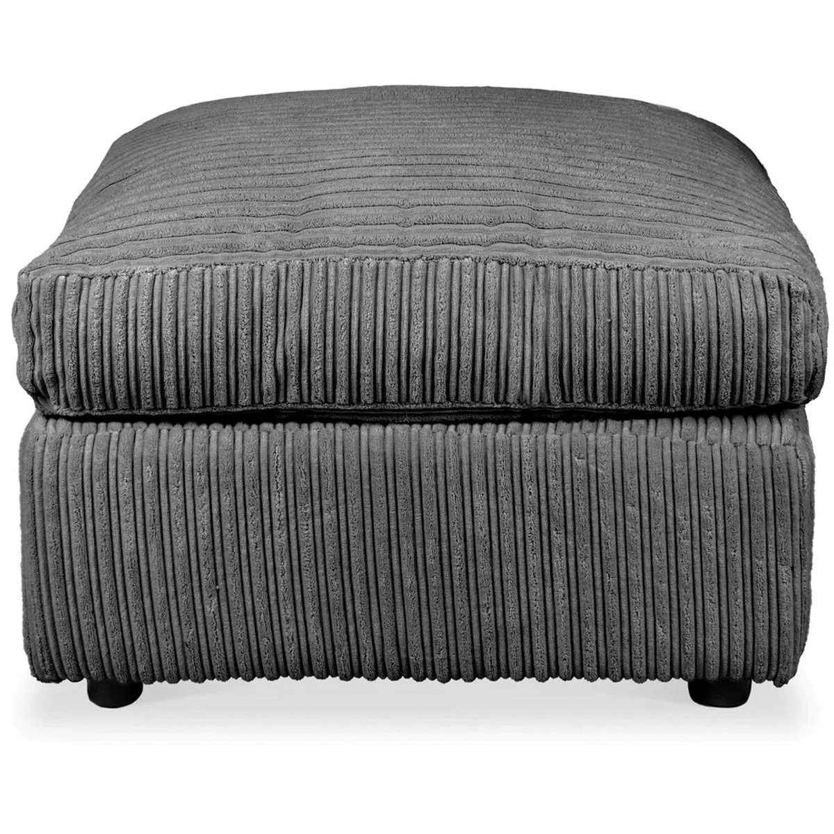 CORDURA Jumbo Cord Footstool - Grey