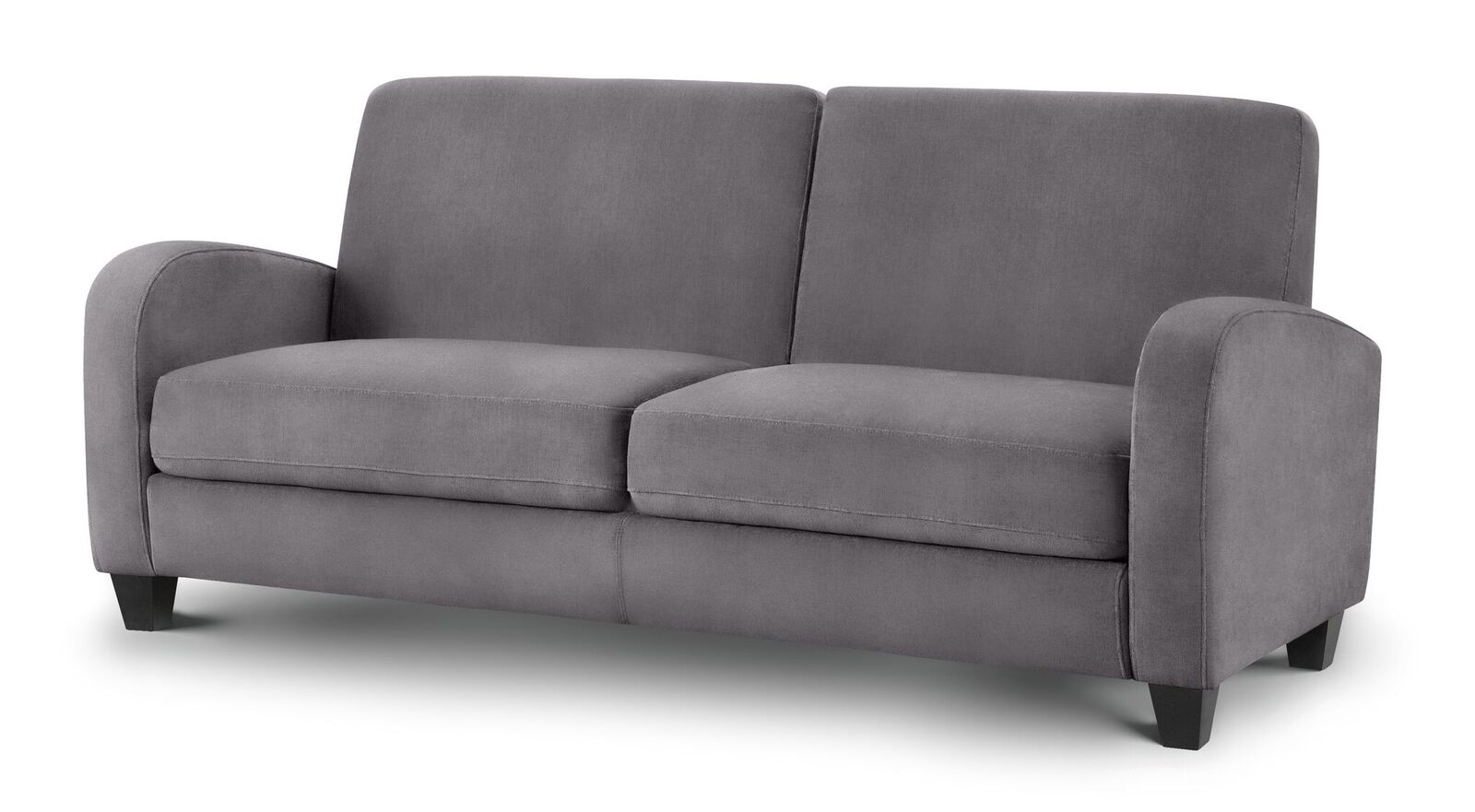 Vivo Dusk Grey Fabric 3-Seat Sofa