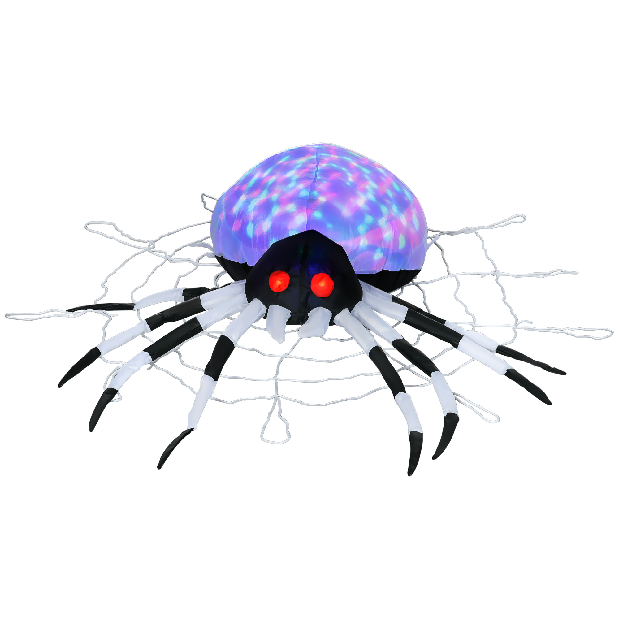 Yangon 5ft LED Halloween Inflatable Spider Decoration