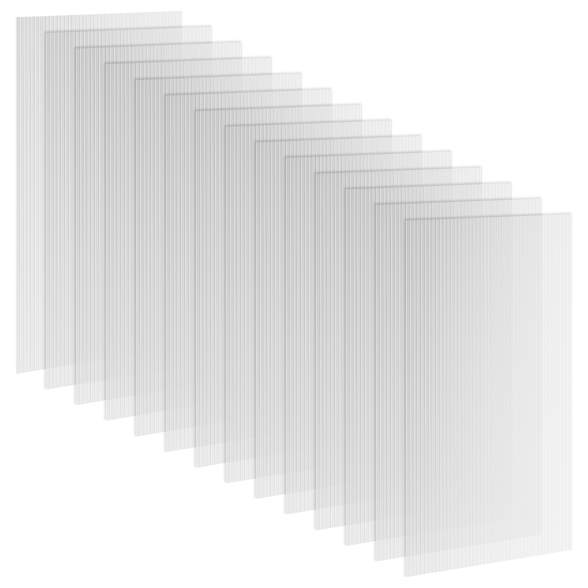 Jones Polycarbonate Sheets for Greenhouse Replacement Panels - Clear