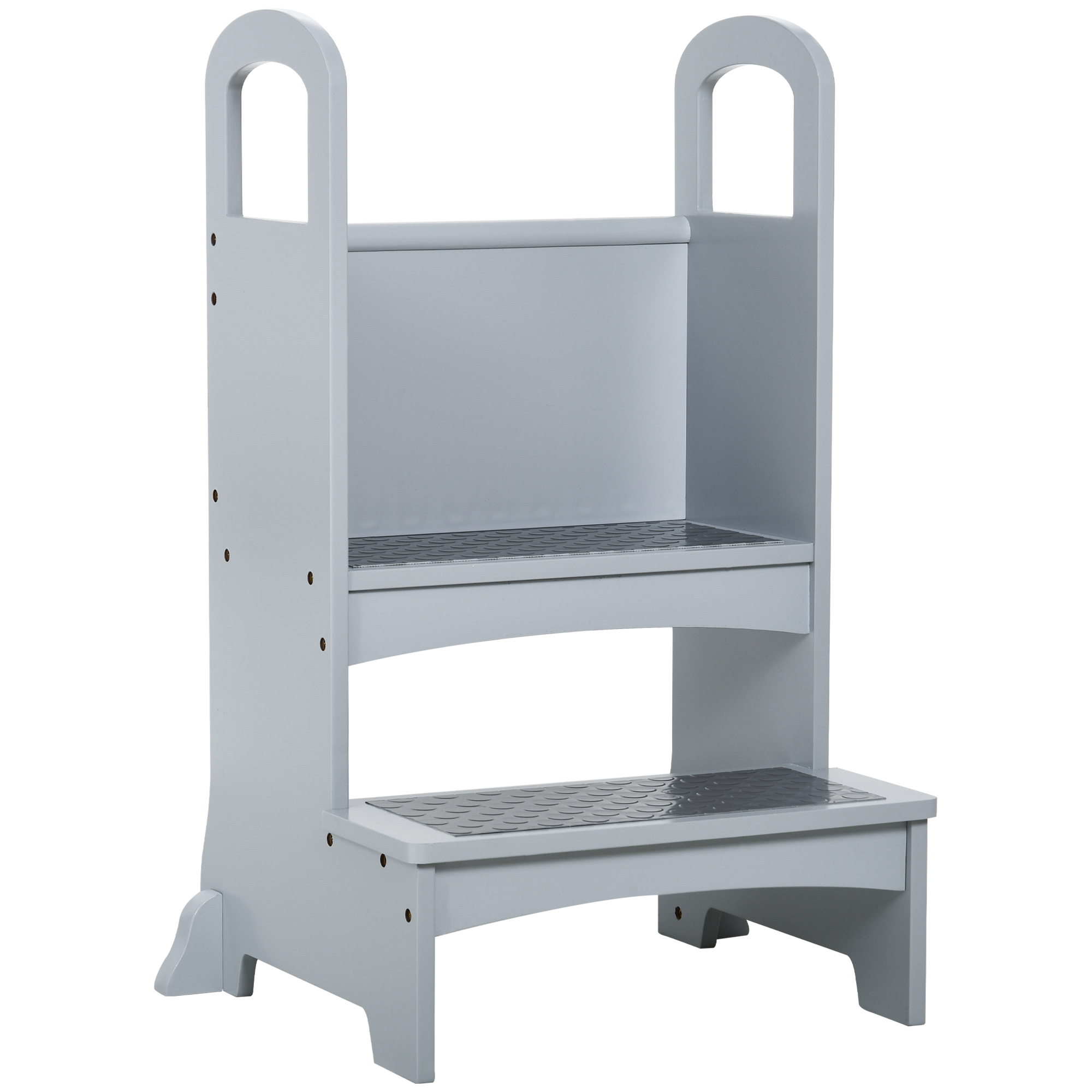 Kitchen Helper Step Stool for Kids with Handles and 2 Steps