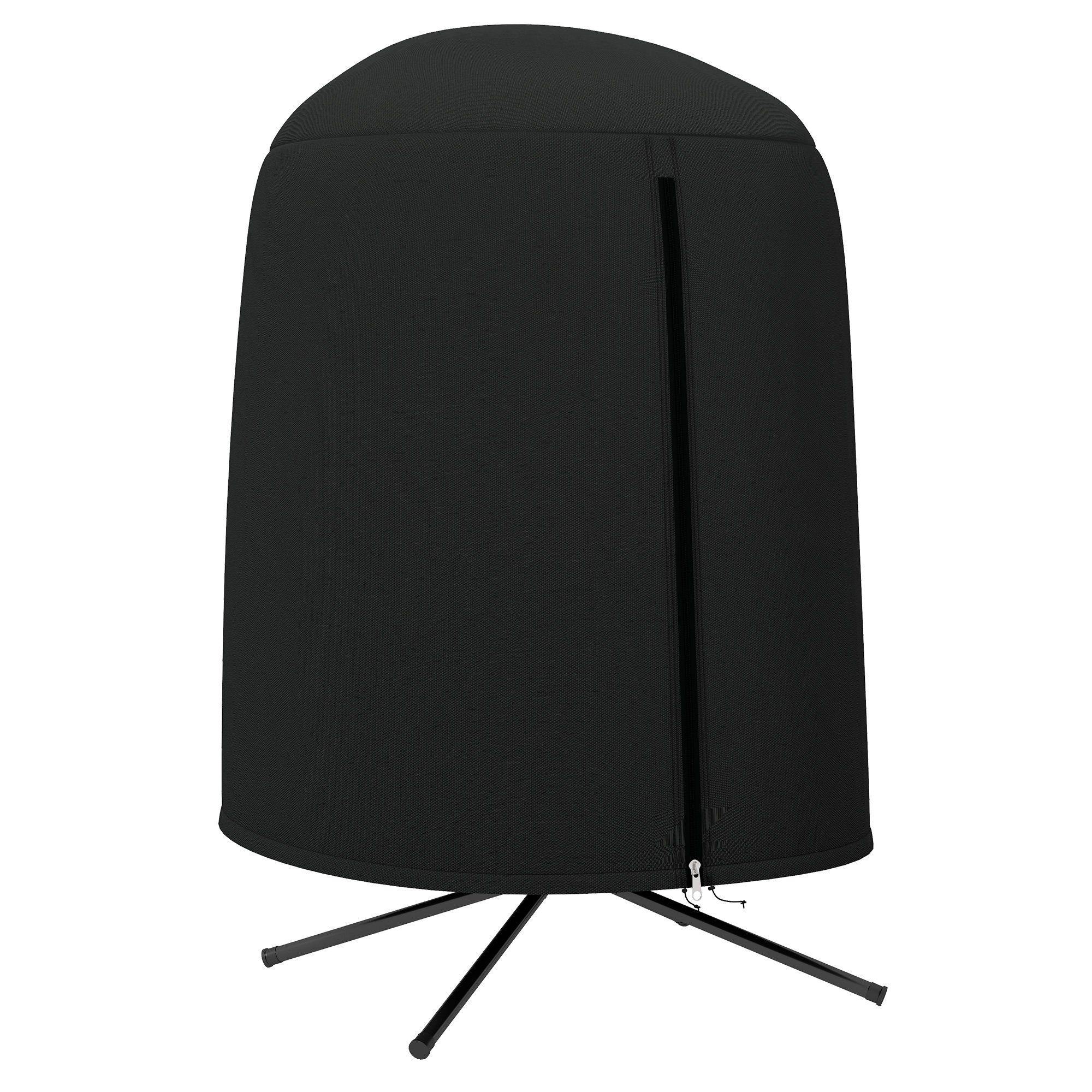 Hanging Egg Chair Cover, Outdoor Single Swing Chair Cover, Waterproof Anti-dust Furniture Protector with Zipper, 420D Oxford Fabric for Î 128 x 190H 