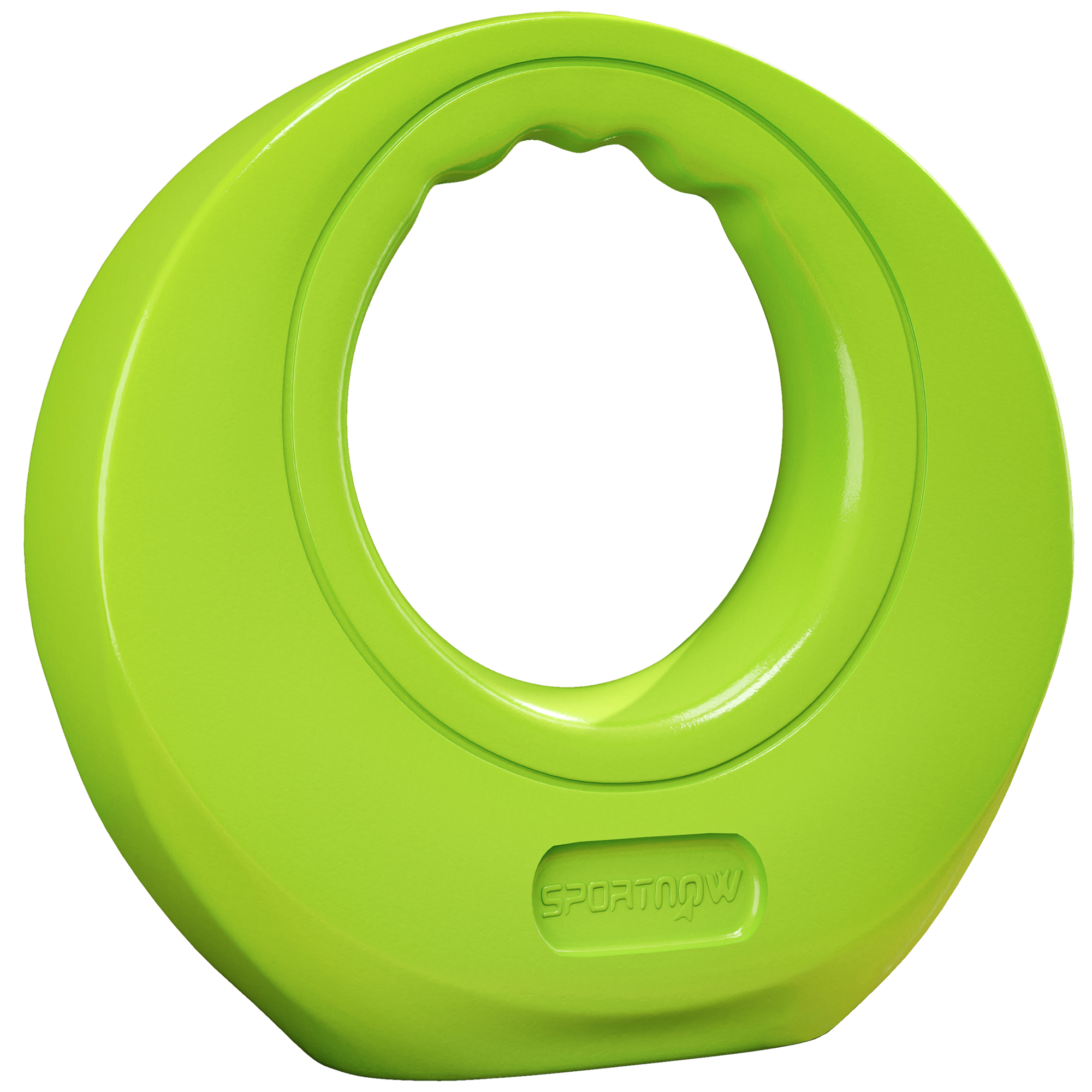 SPORTEDGE 8kg Kettlebell, Soft Kettle Bell with Wide Handle for Home Gym Weight Lifting and Strength Training, Green
