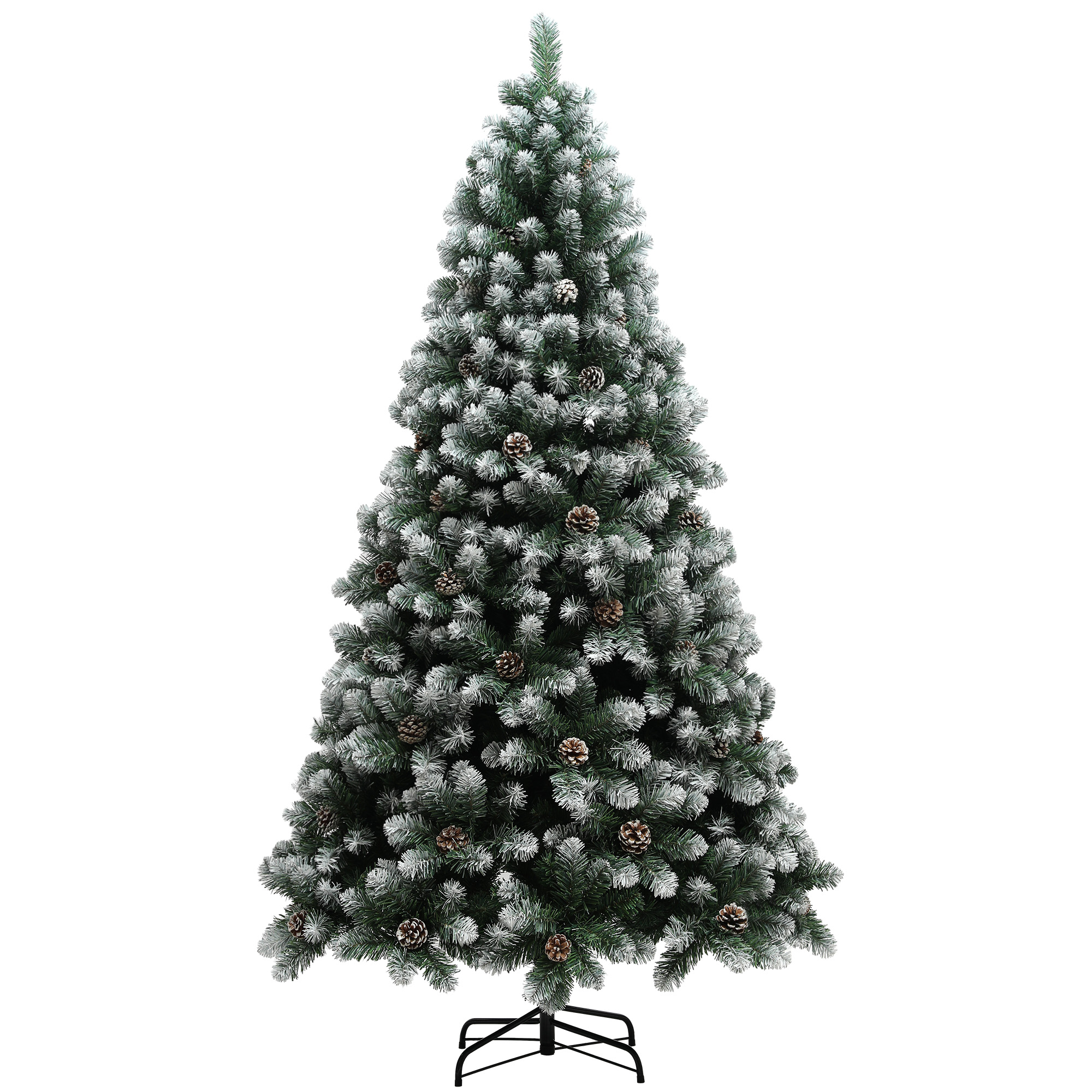 Christmas Tree 7ft - Snow Dipped Chritmas Tree Green