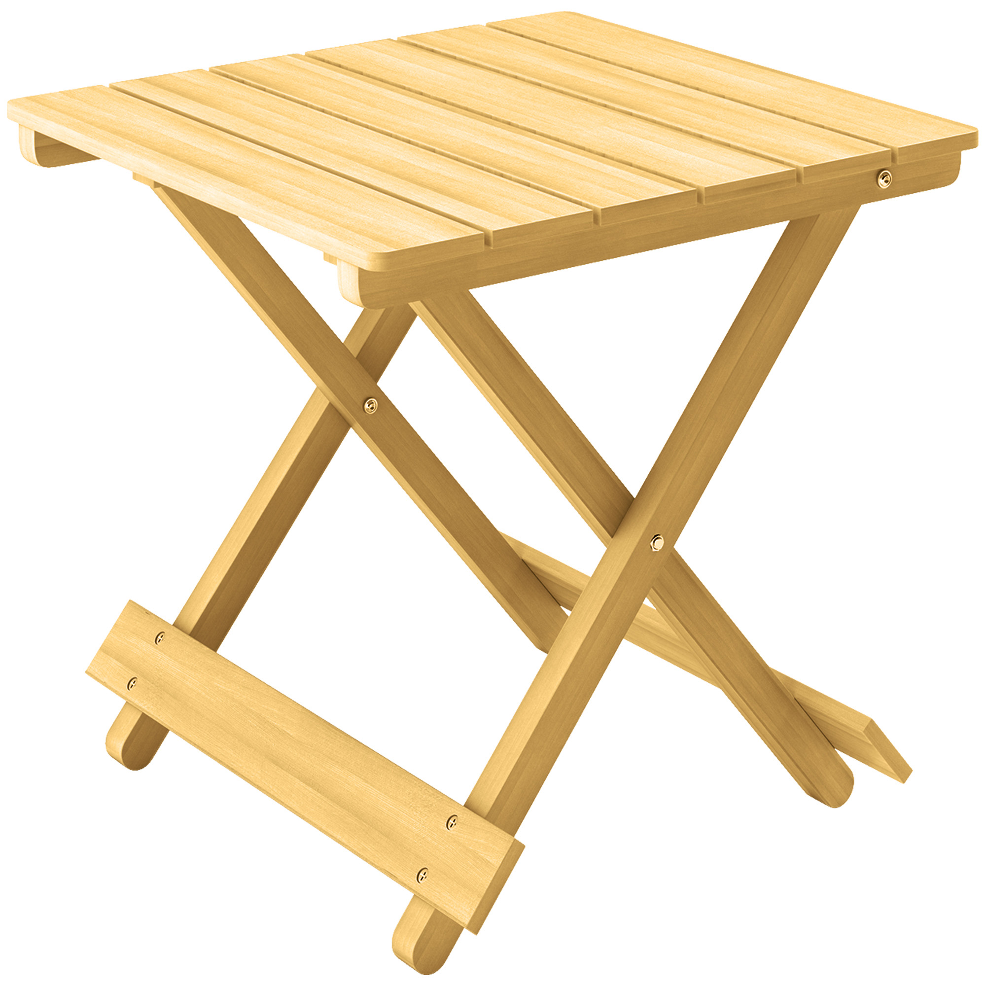 SUNVISTA Wooden Foldable Outdoor Coffee Table