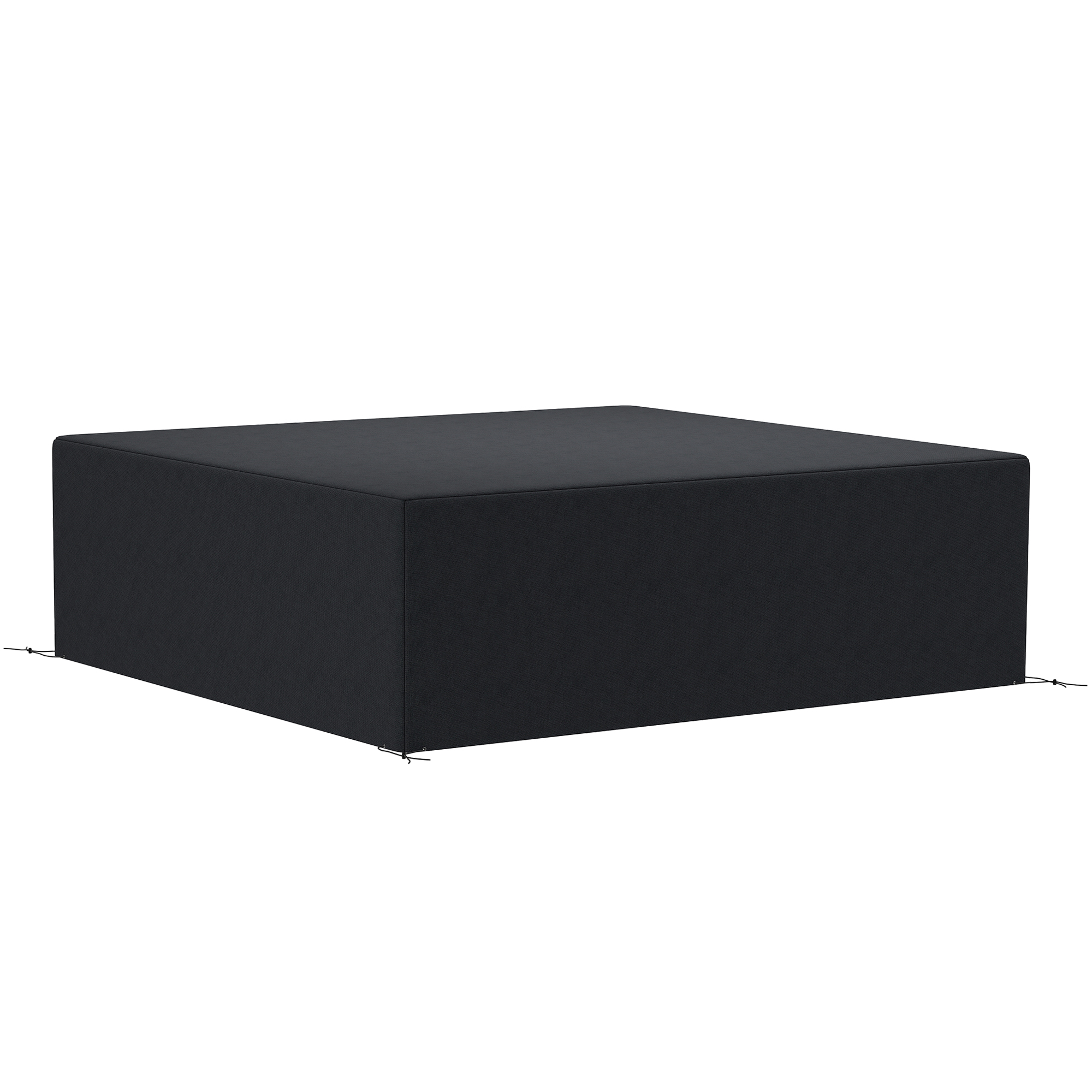 SUNVISTA Waterproof Garden Furniture Cover, 600D Oxford, UV-Resistant, 225x210x70cm - Black