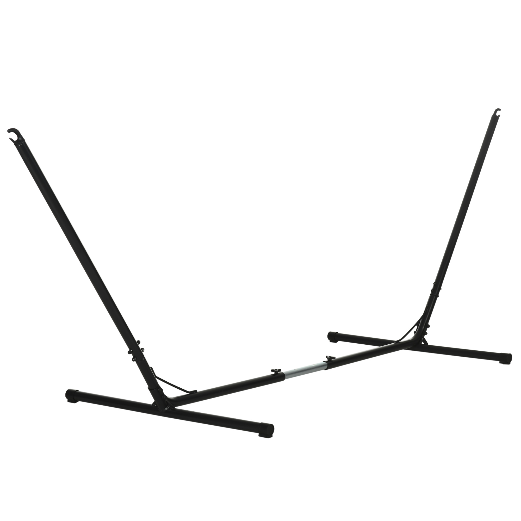 Adjustable Universal Hammock Stand Metal Frame Garden Camping Picnic Outdoor Patio Replacement Stand Only
