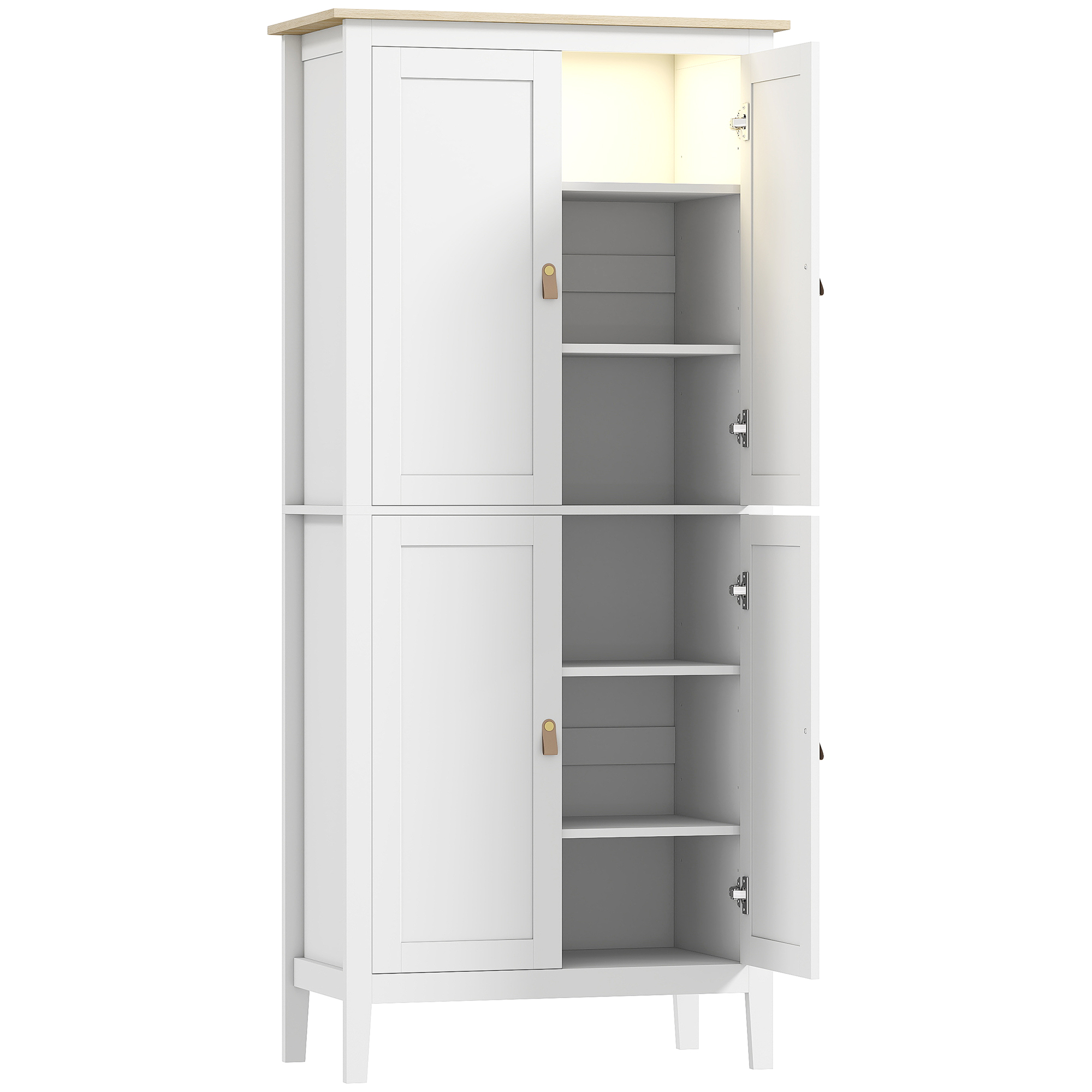HERON 176.5 cm Tall Pantry Cupboard Motion Sensor LED Light - White