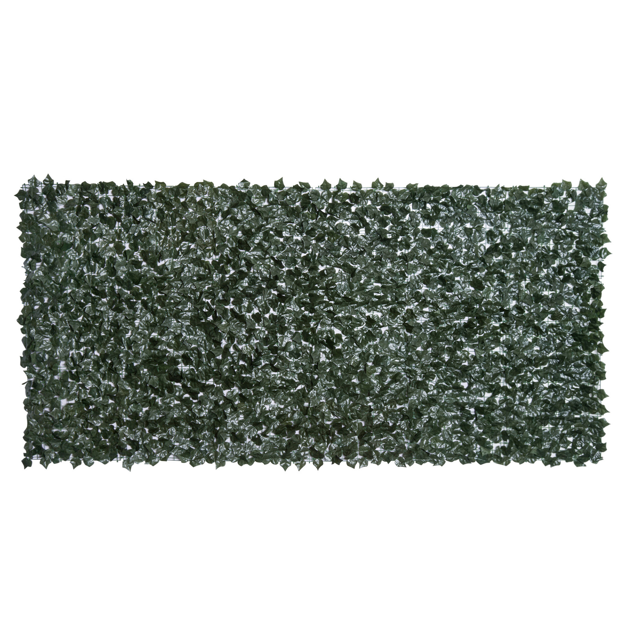Artificial Leaf Screen Panel, 3x1.5 m-Dark Green