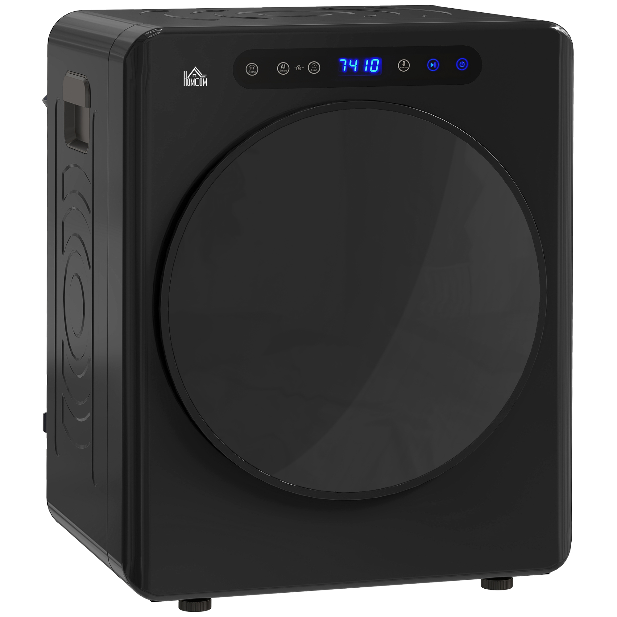 HERON 4kg Compact 40 60°C Tumble Dryer - Black