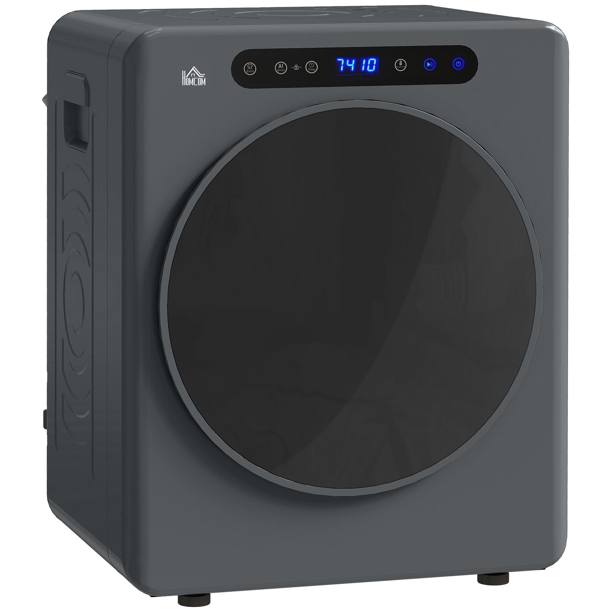 HERON 4kg Compact 40 60°C Tumble Dryer - Grey