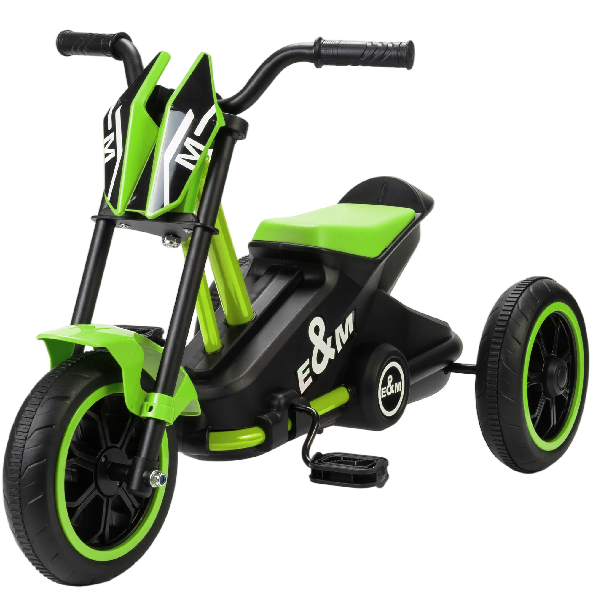 VALSMERE Kids Pedal Riding Tricycle 3 Wheel - Green
