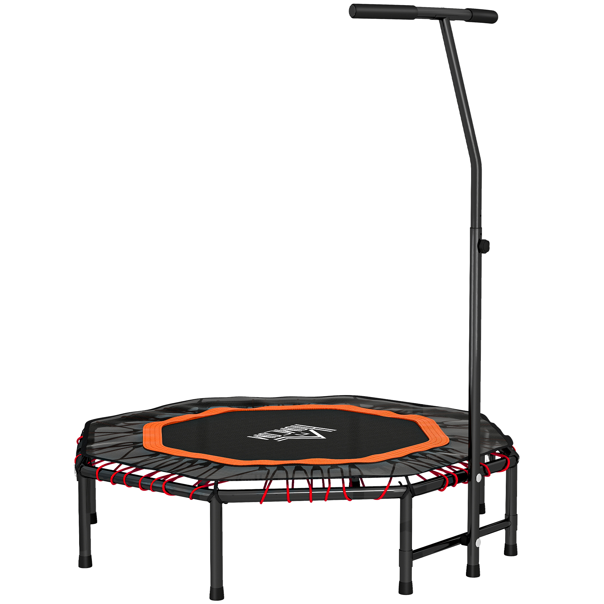 ARDMERE Fitness Trampoline with Adjustable Handle - Orange