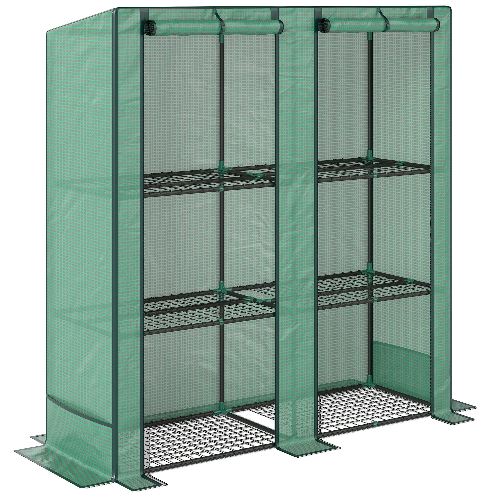 KINNARD Three Tier Mini Greenhouse - Green