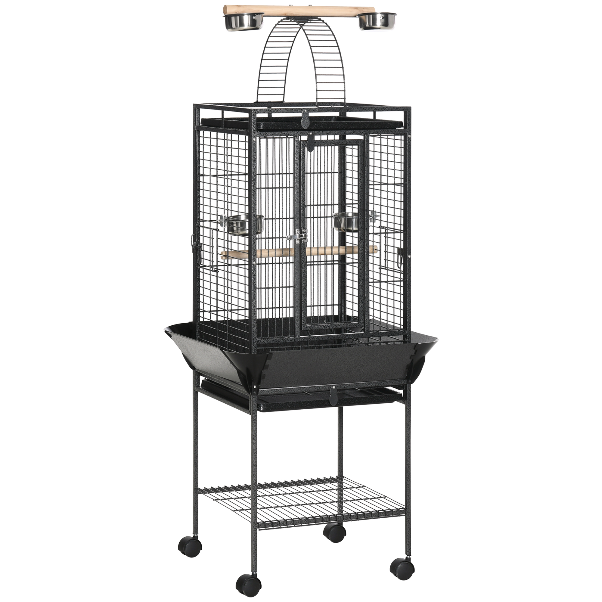 MARIX Steel Parrot Bird Cage - Grey