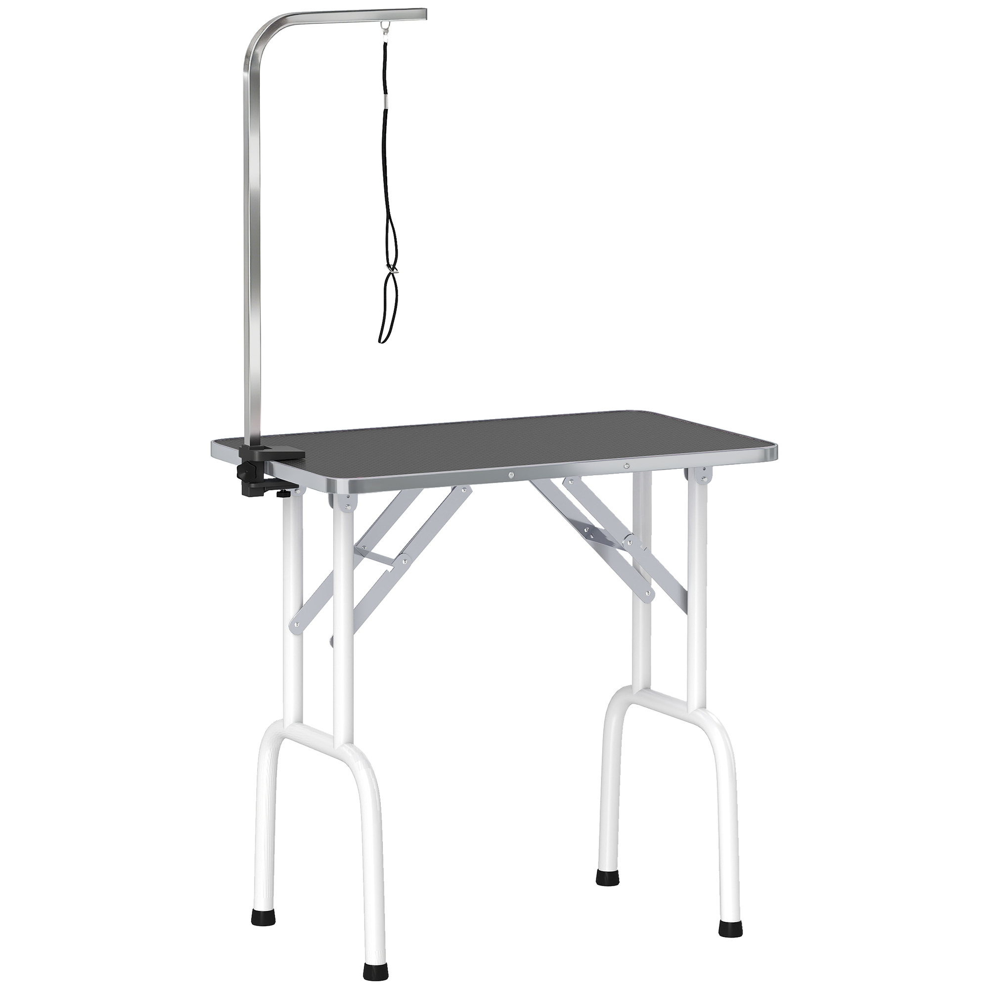 NOIEOS Metal Dog Grooming Table - Black