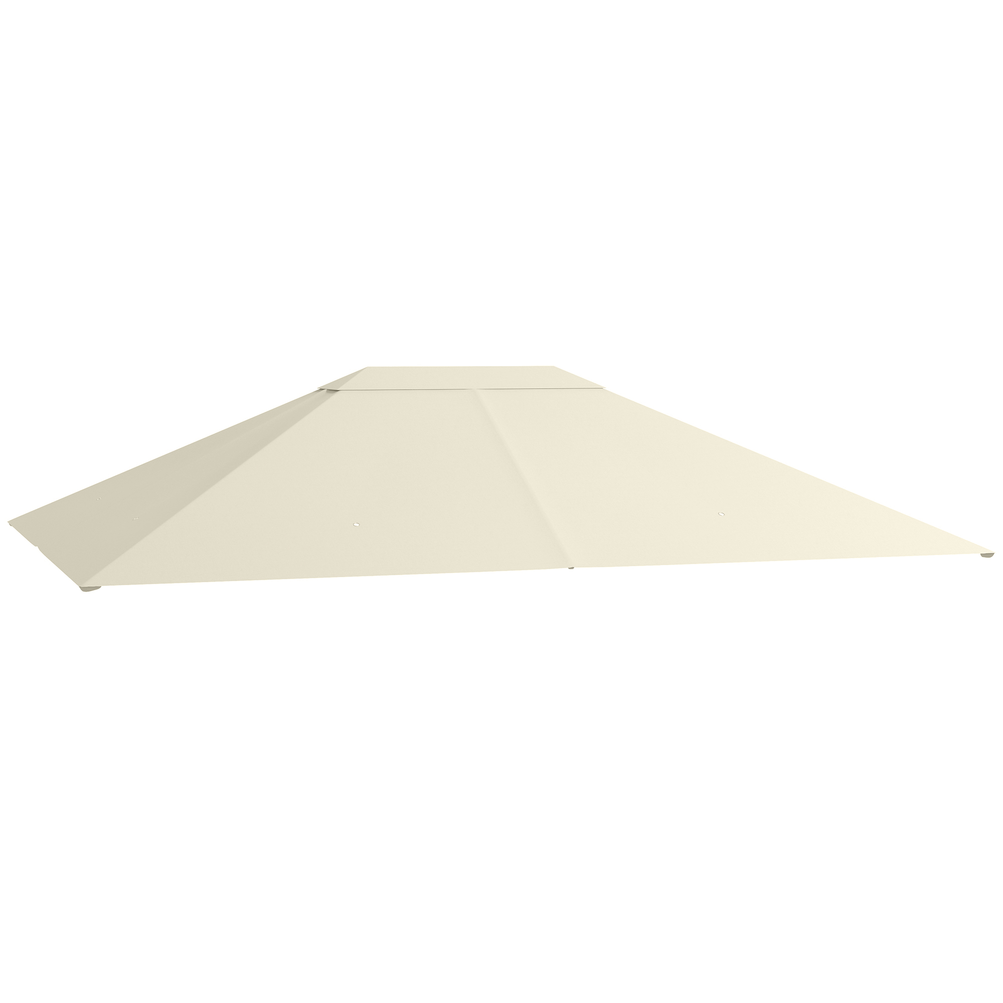 VOREON Polyester Gazebo Replacement Cover - Cream
