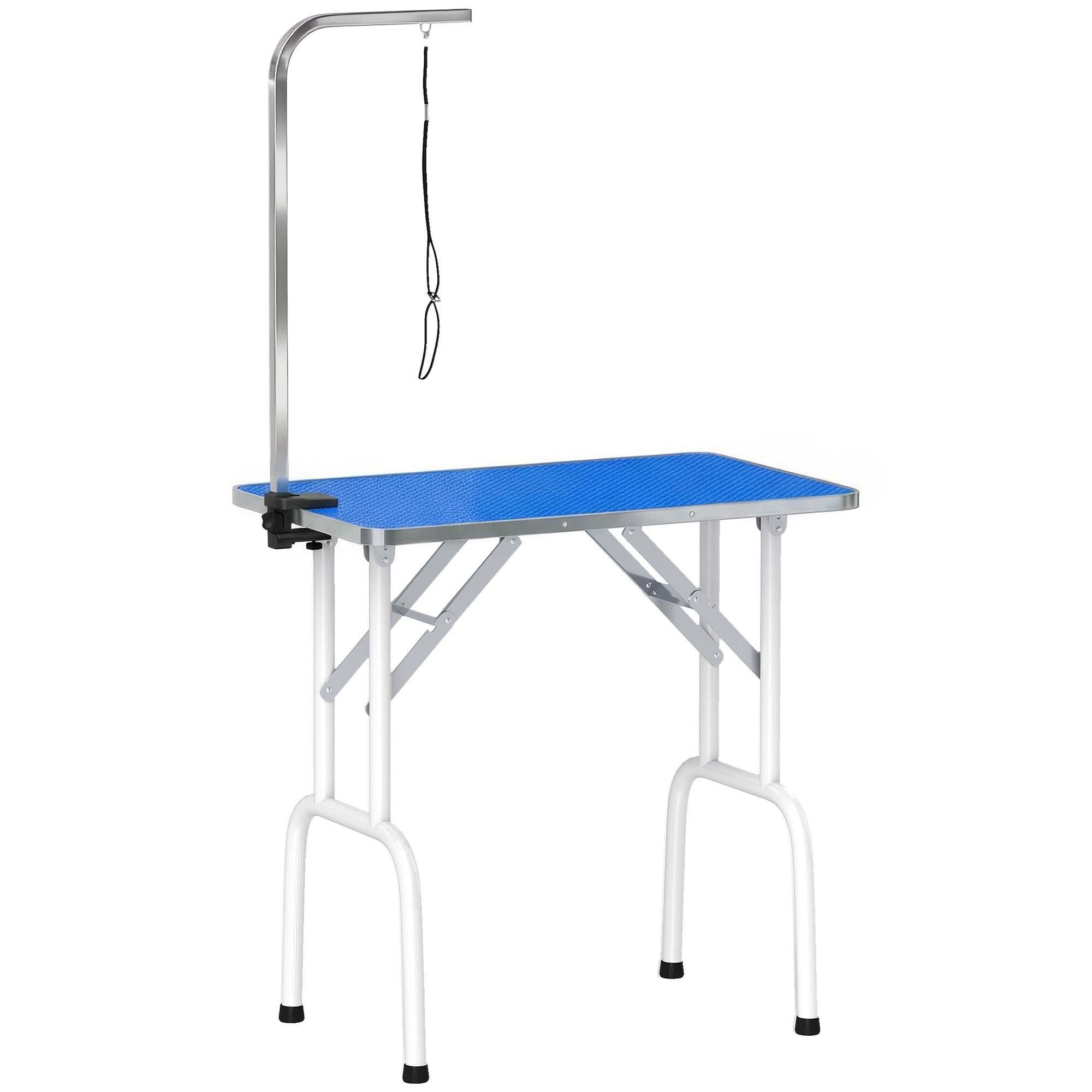 Yormont Blue Stainless Steel Pet Grooming Table - 48.5cm