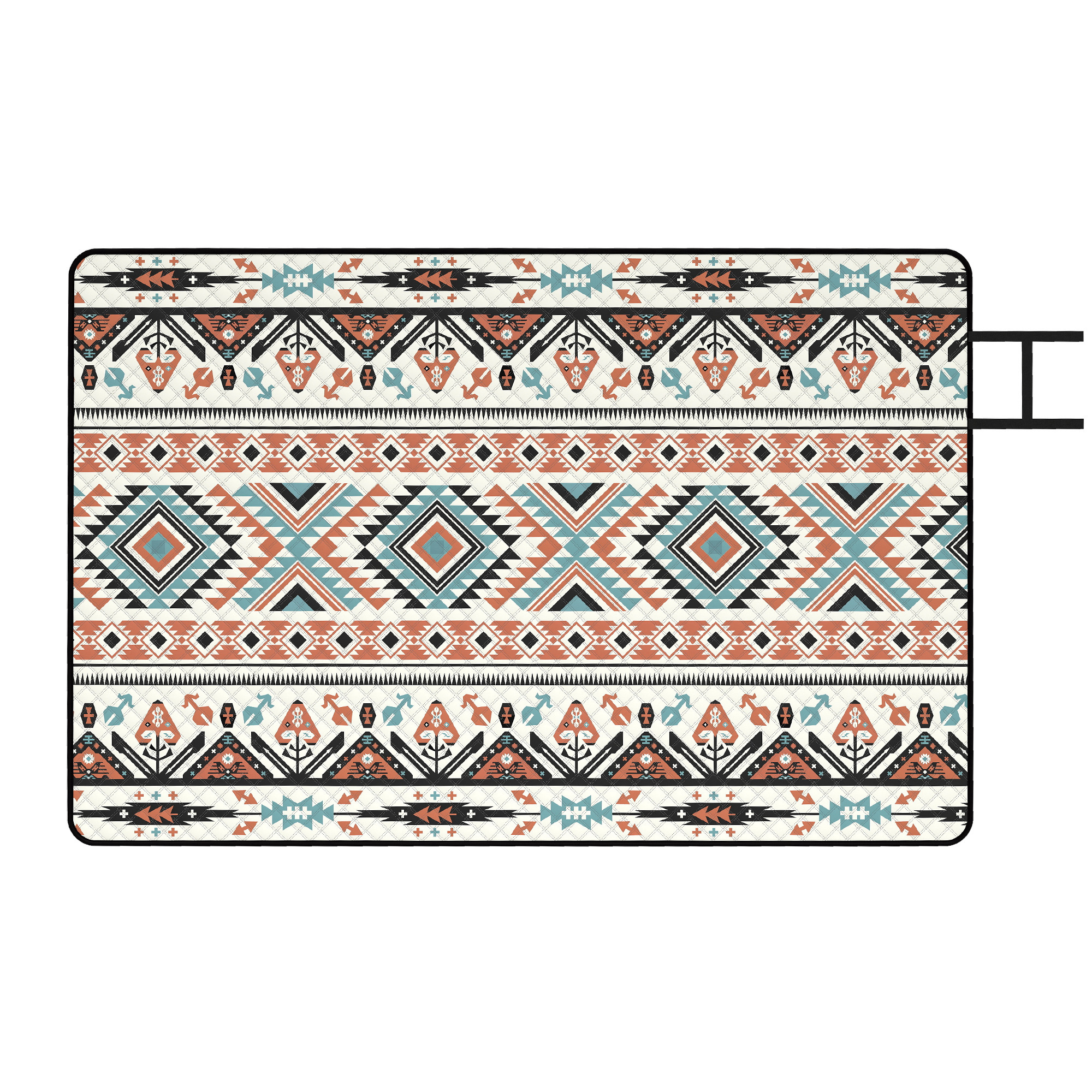 Wexloft Multi-colour Fabric Picnic Blanket - 300cm
