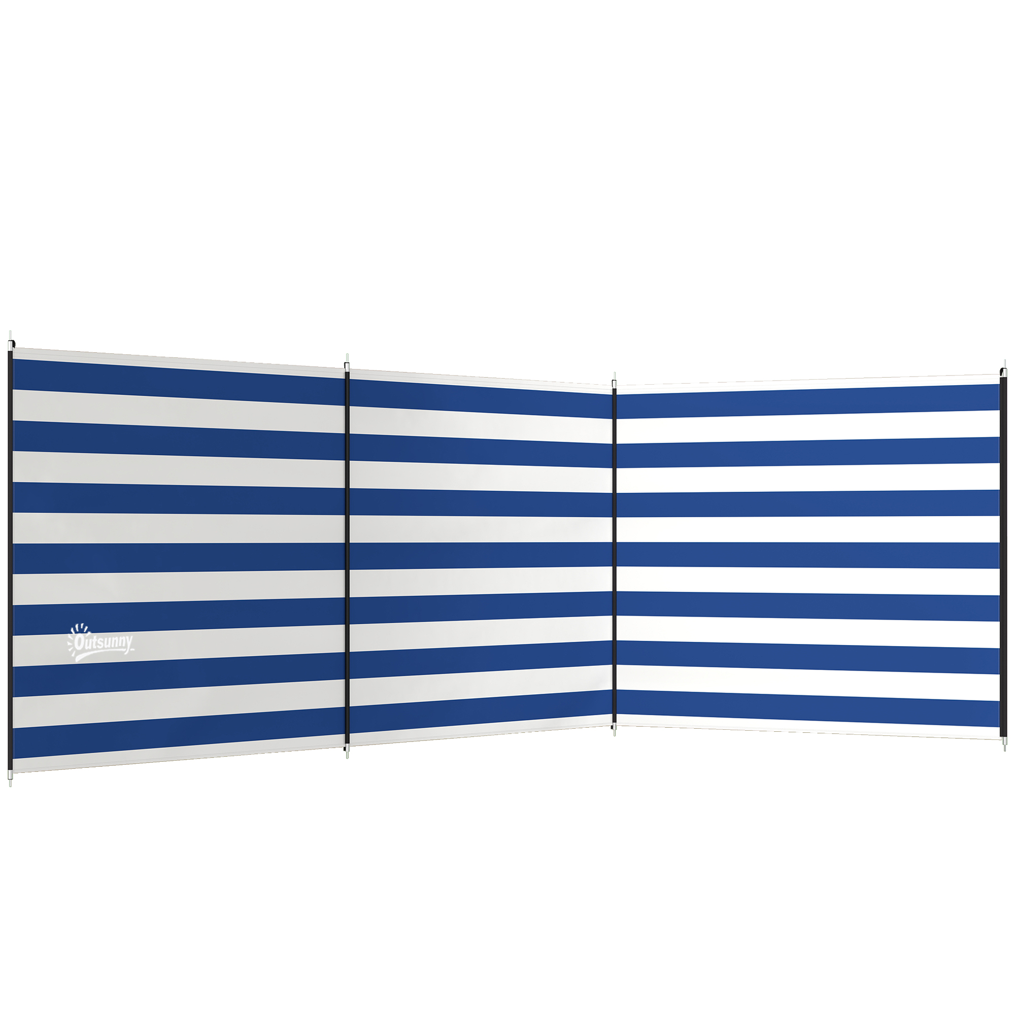 Wexbyrn Dark Blue Steel Camping Wind Wall