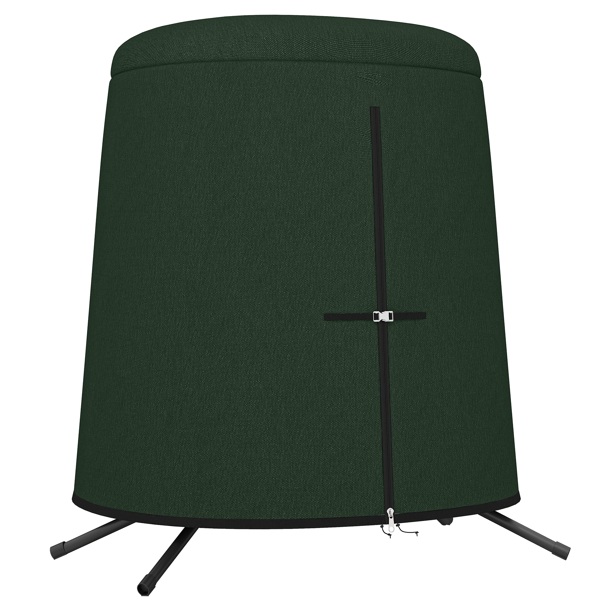 Prishaw Green Fabric Hanging Egg Chair Protective Cover - 196cm