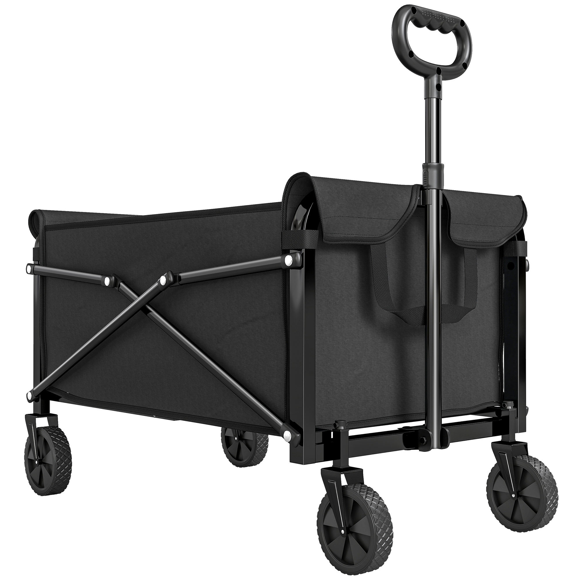 Elmcote Black Metal Festival Trolley - 47.5cm