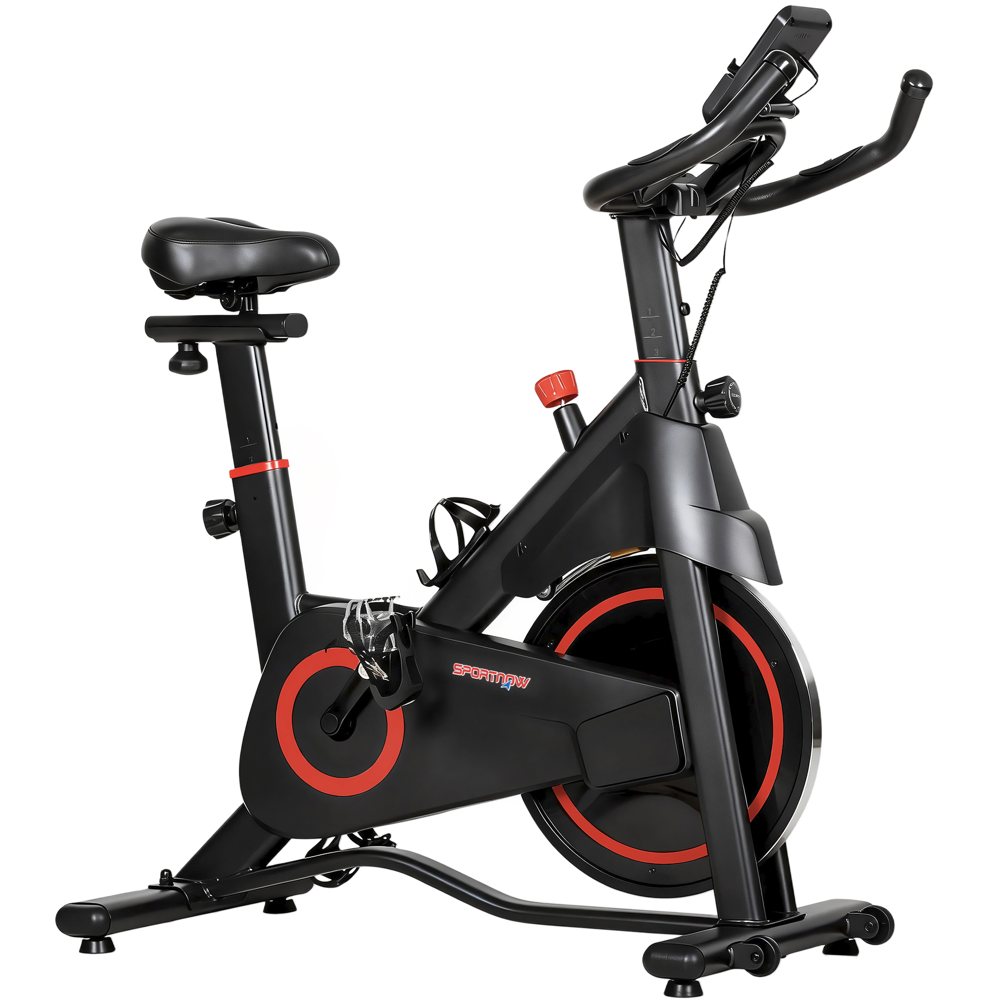 Monix Red Steel Exercise Bike - 51cm