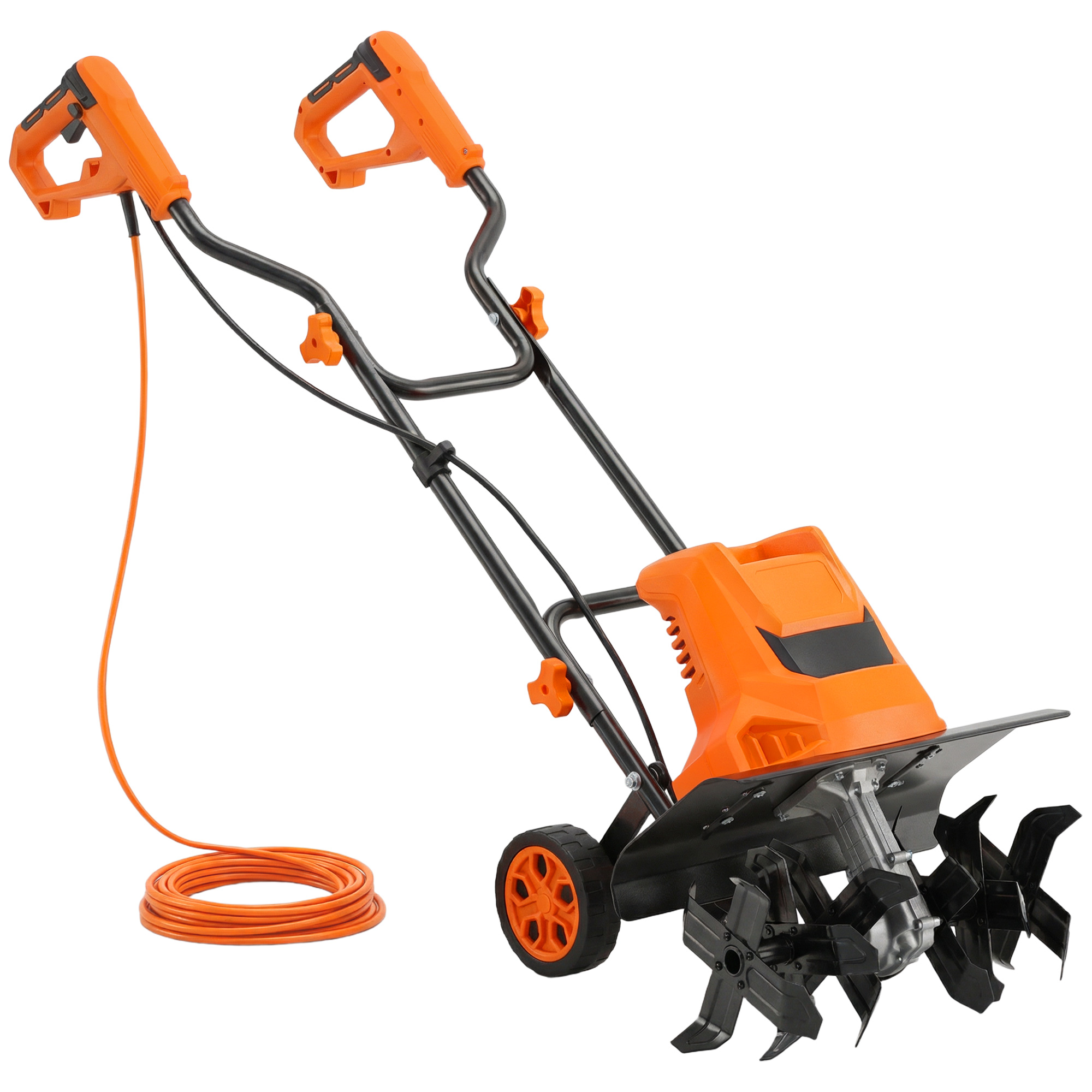 Haliva Orange Steel Tiller Rotavator - 40cm