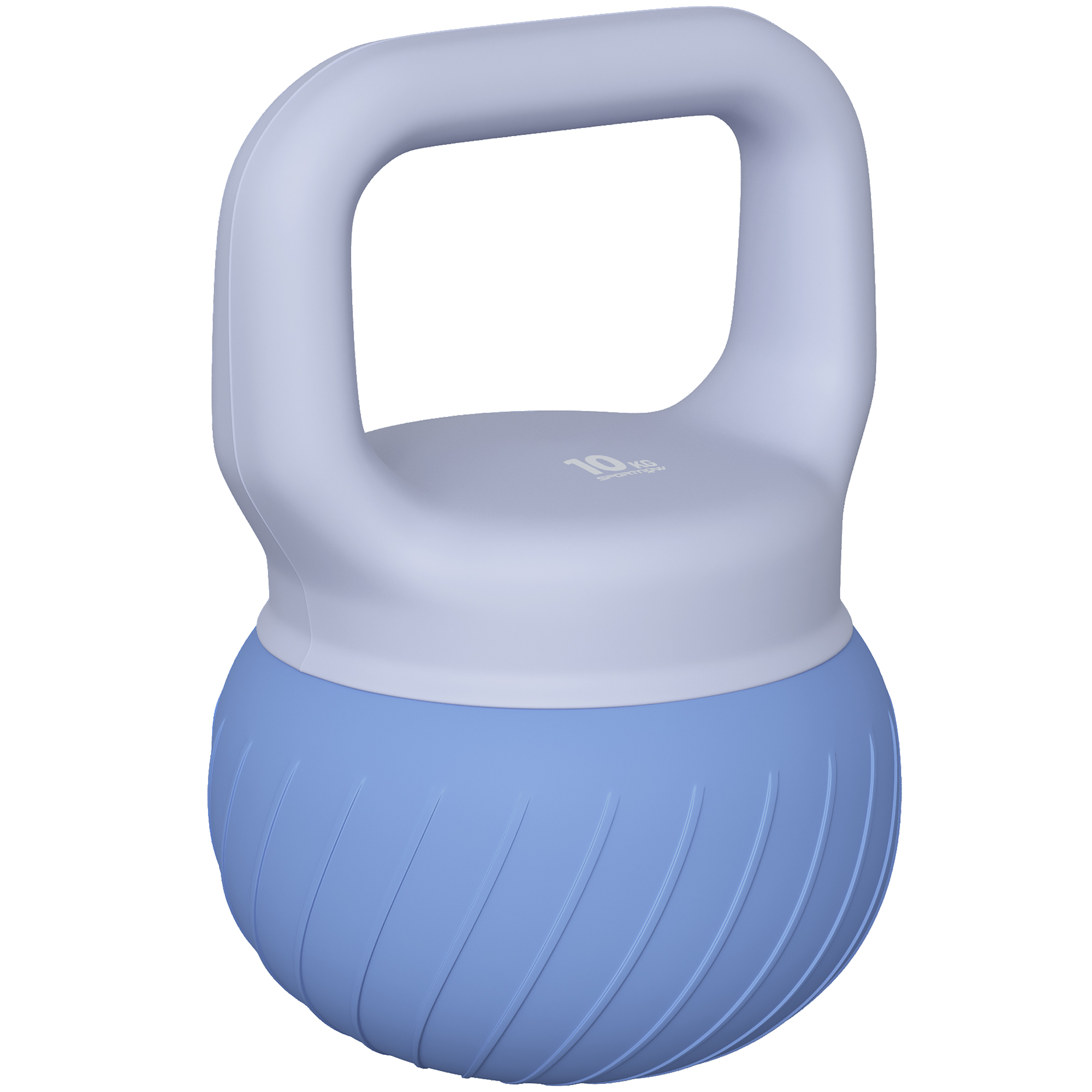 Cammore Blue Plastic Home Gym Soft Kettlebell 10kg - 24cm