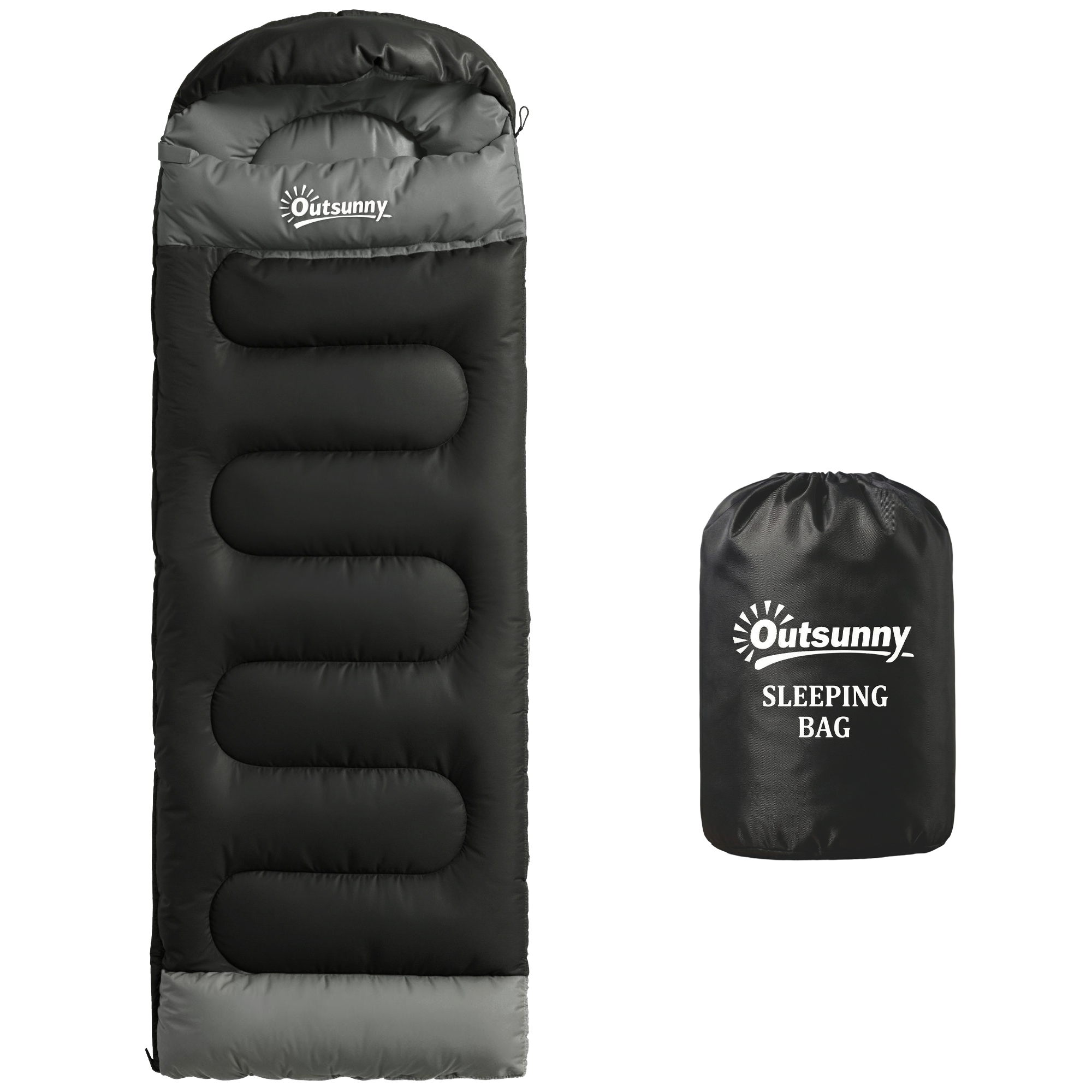 Wexmore Black Polyester Sleeping Bag - 75cm