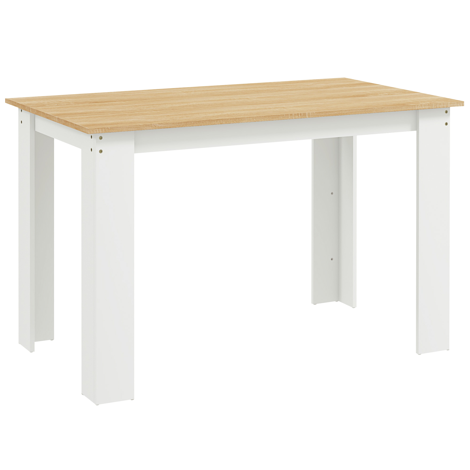 Valton White Dining Table - 120cm