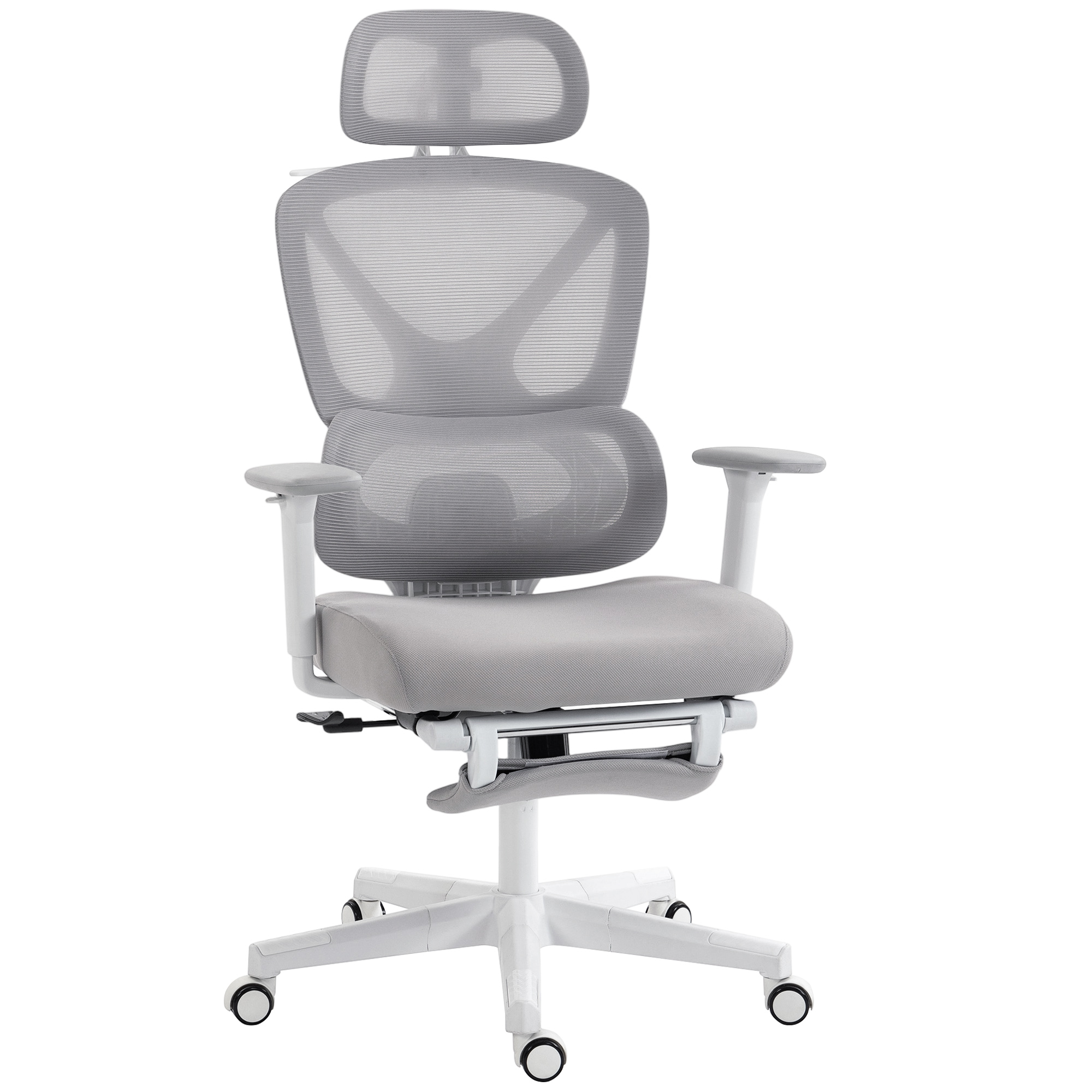 Jarant Grey PP Office Chair - 71cm