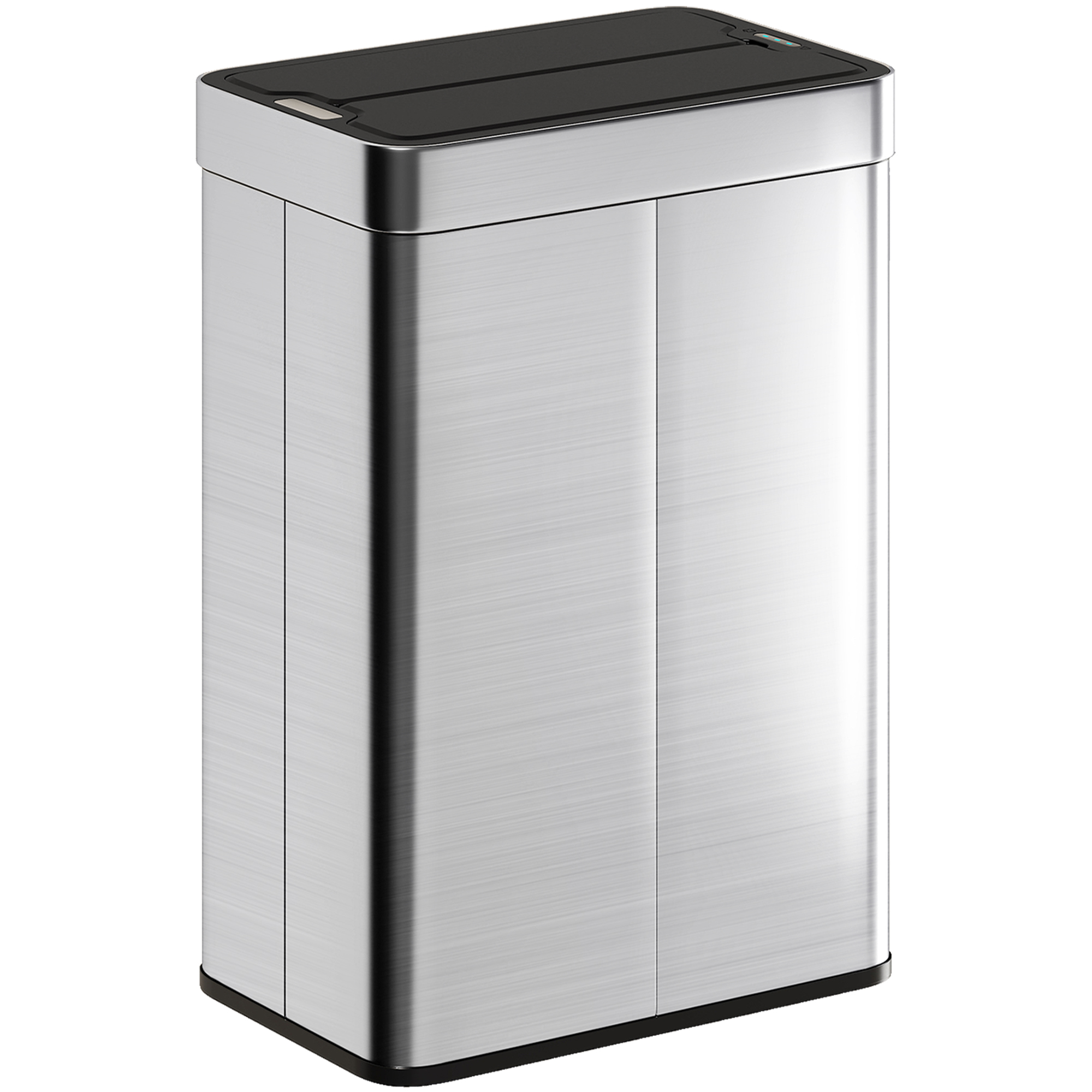 Dalcarr Silver Stainless Steel Sensor Rubbish Bin - 26.5cm