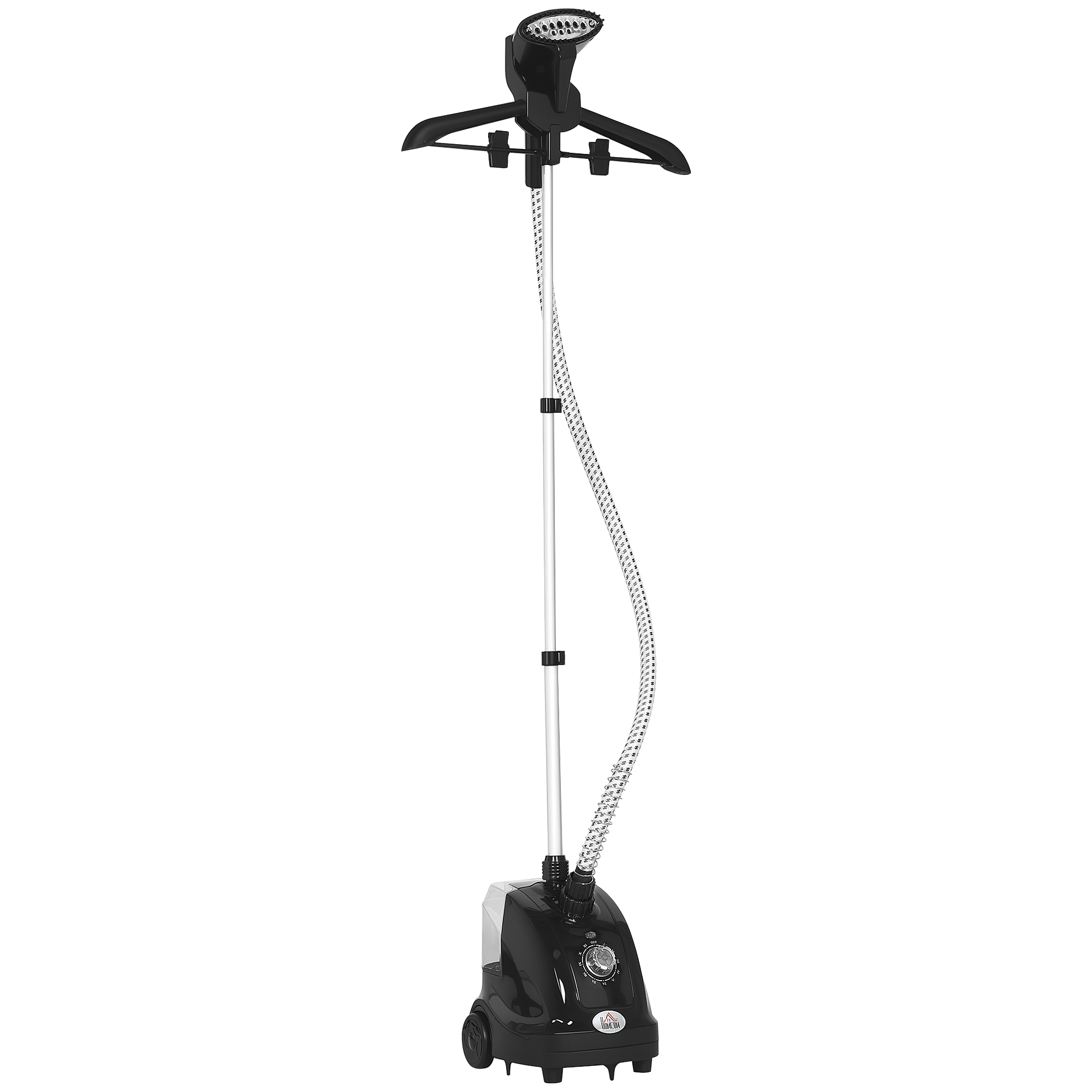 Lyrena Black Aluminium Clothes Steamer - 21.5cm