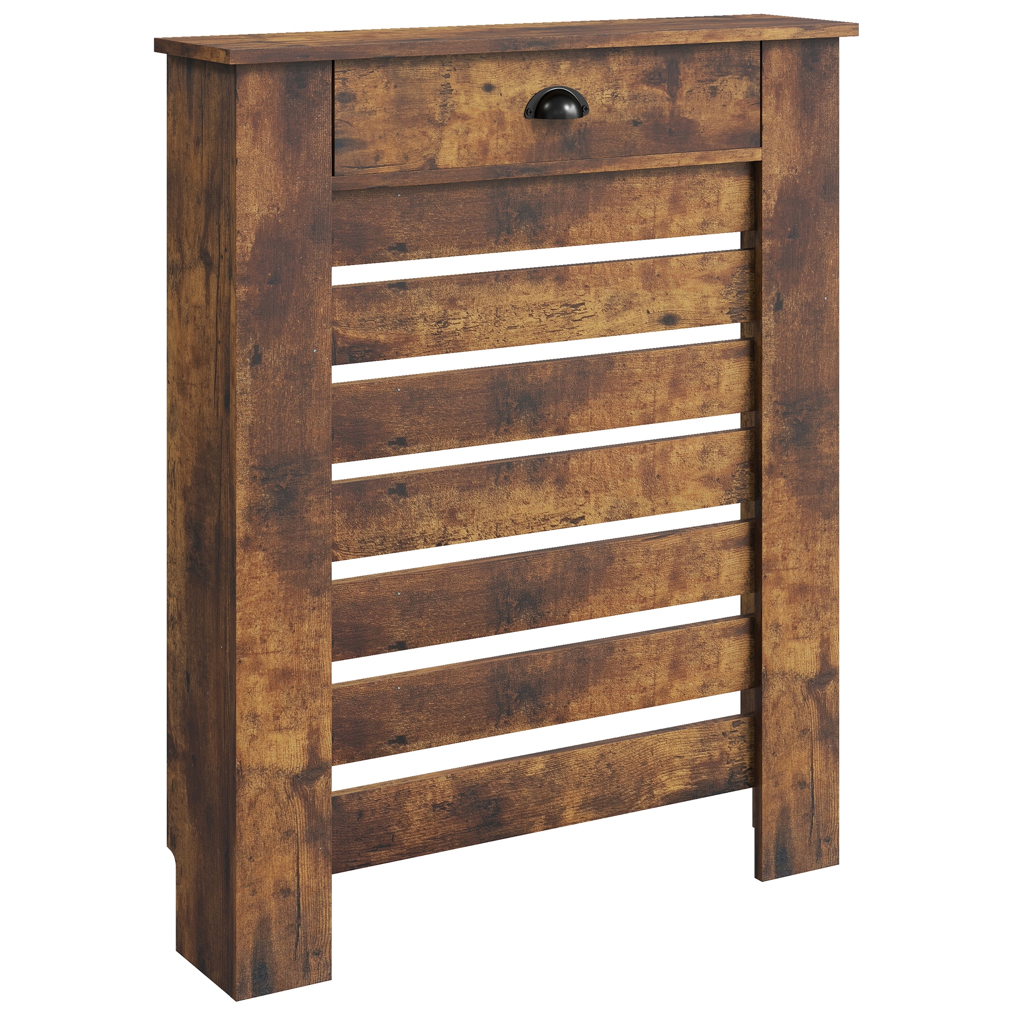 Dalheir Rustic Brown Radiator Cover - 78cm