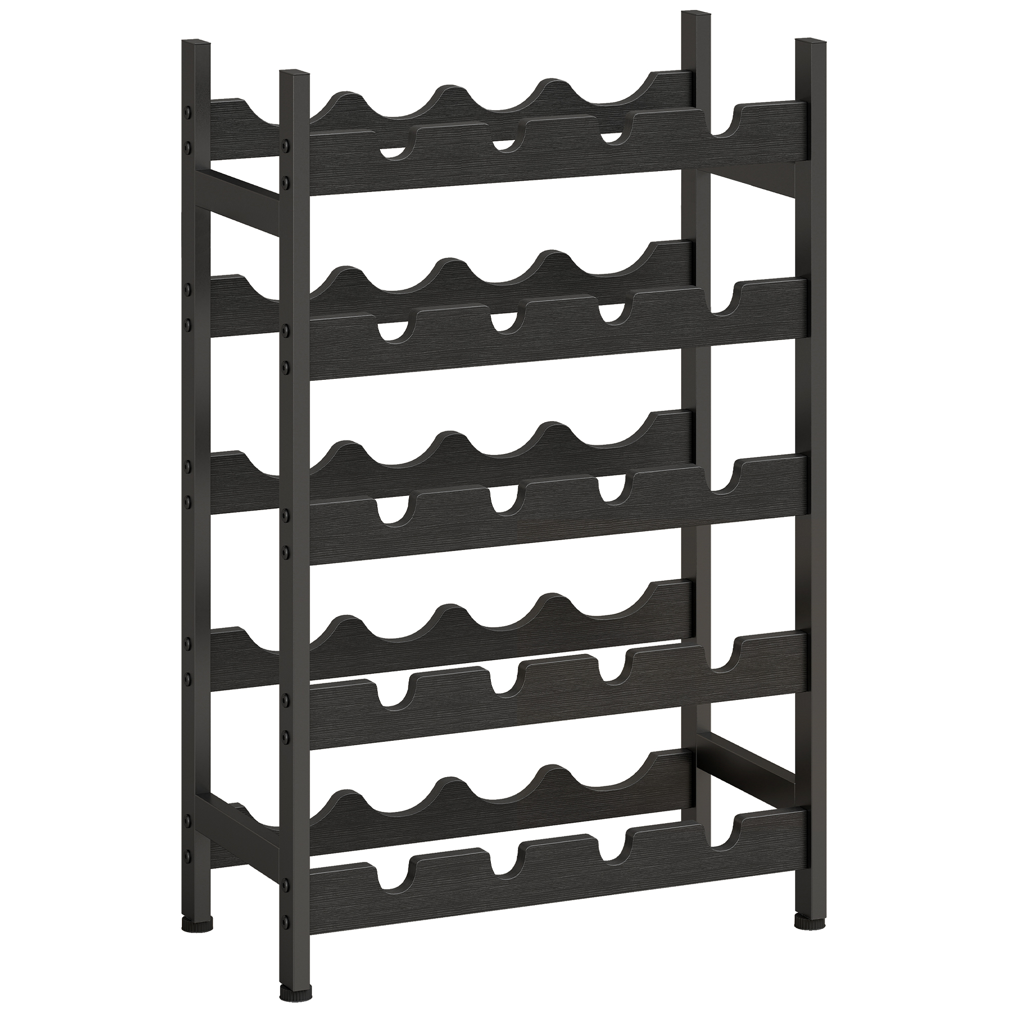 Broglen Black MDF Storage Cabinet - 49cm