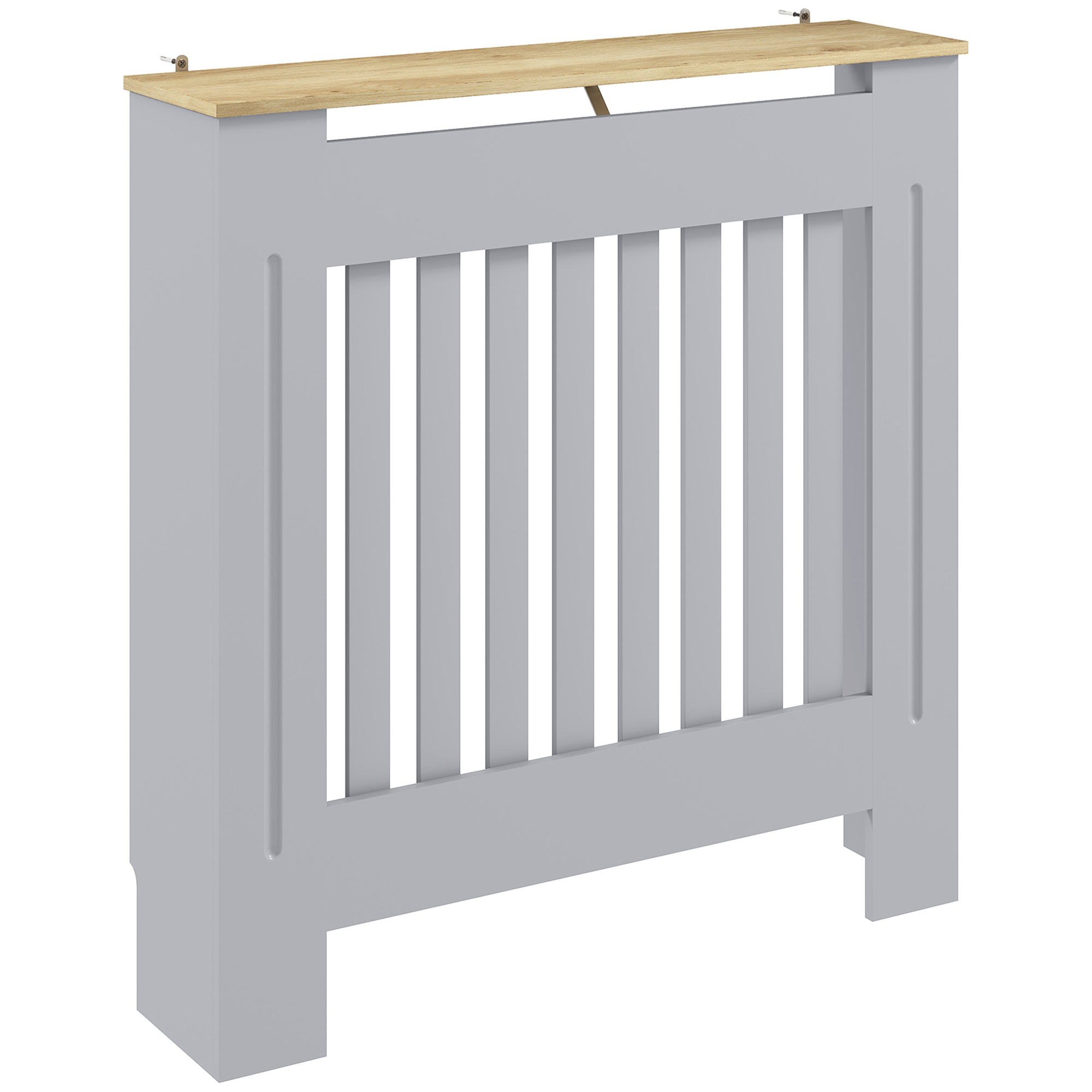Cheglen Grey Radiator Cover - 19cm