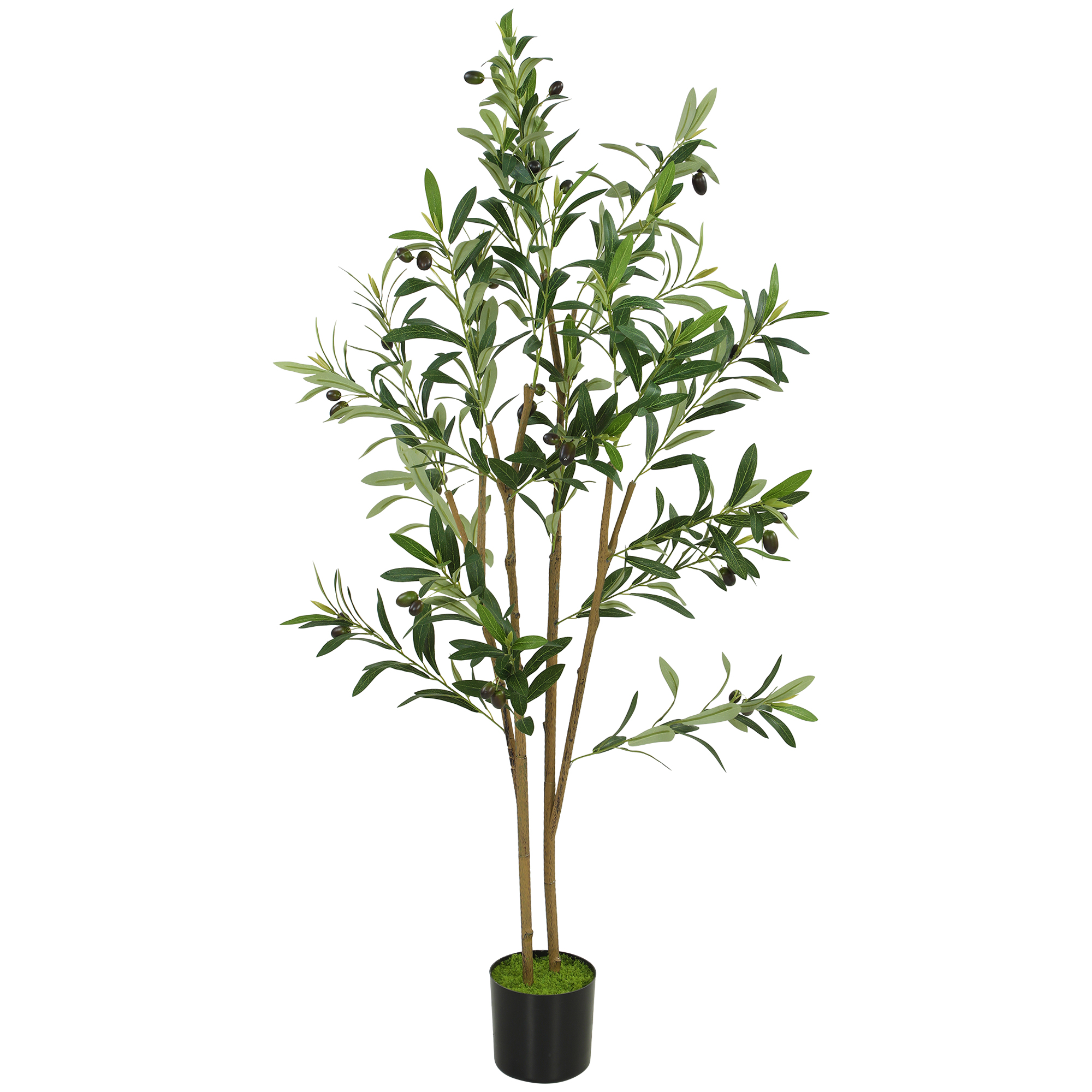 Jarora Green Polyester Artificial Plant - 120cm