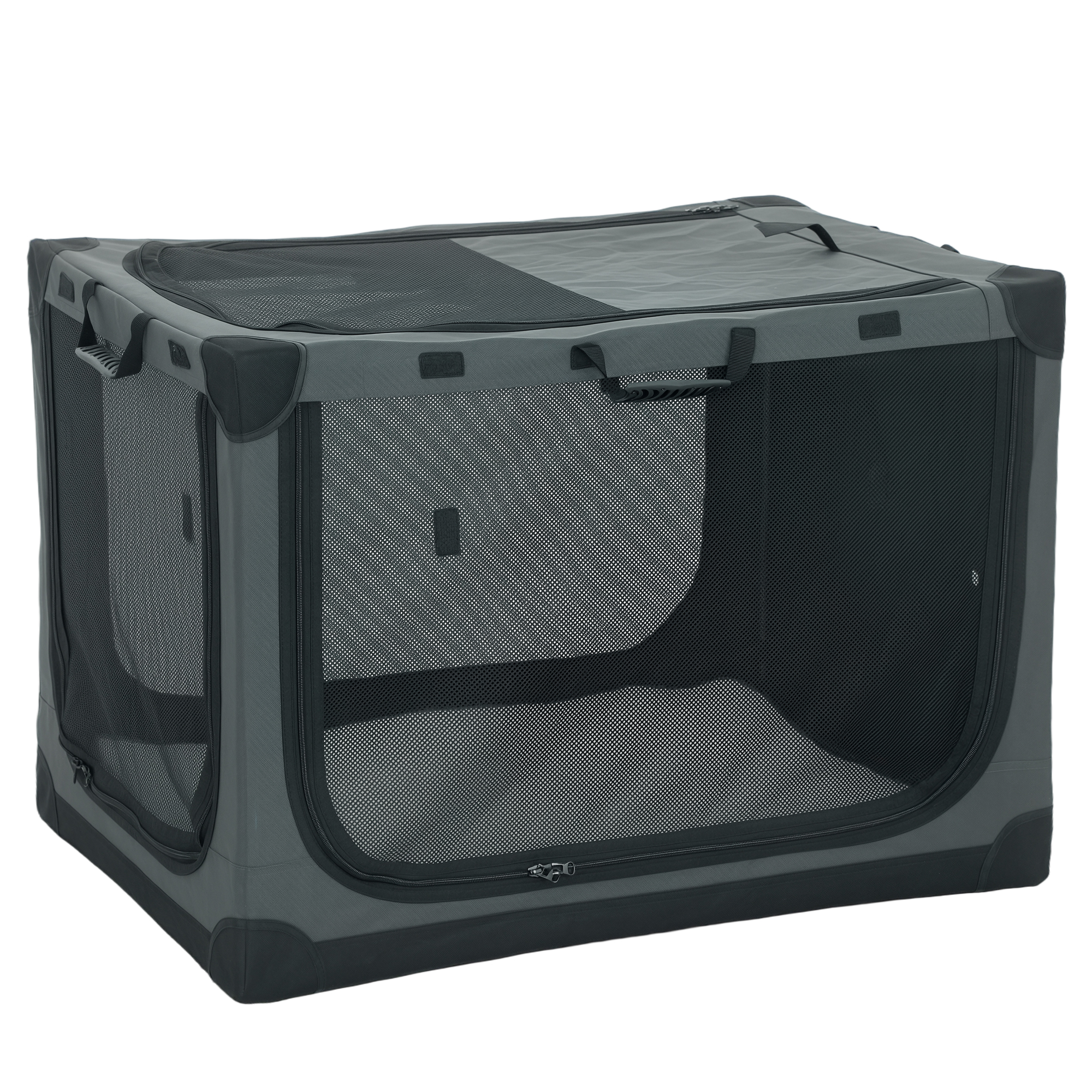 Glyloft Army Green Fabric Pet Cage - 64cm