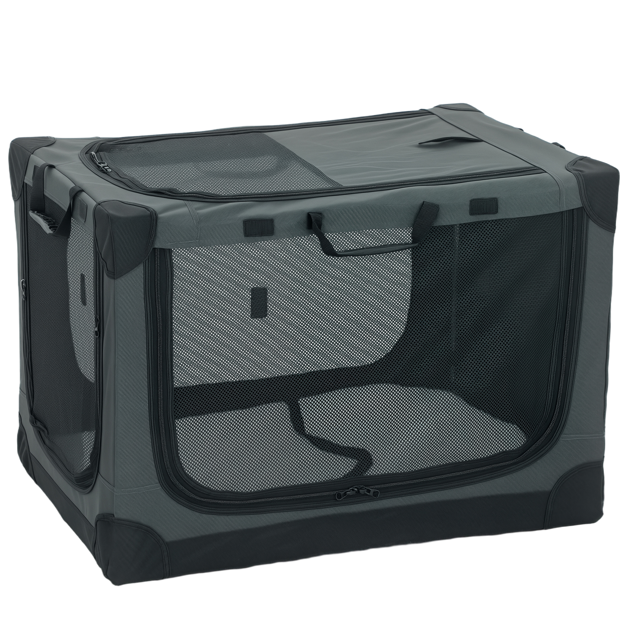 Glyloft Army Green Fabric Pet Cage - 54cm