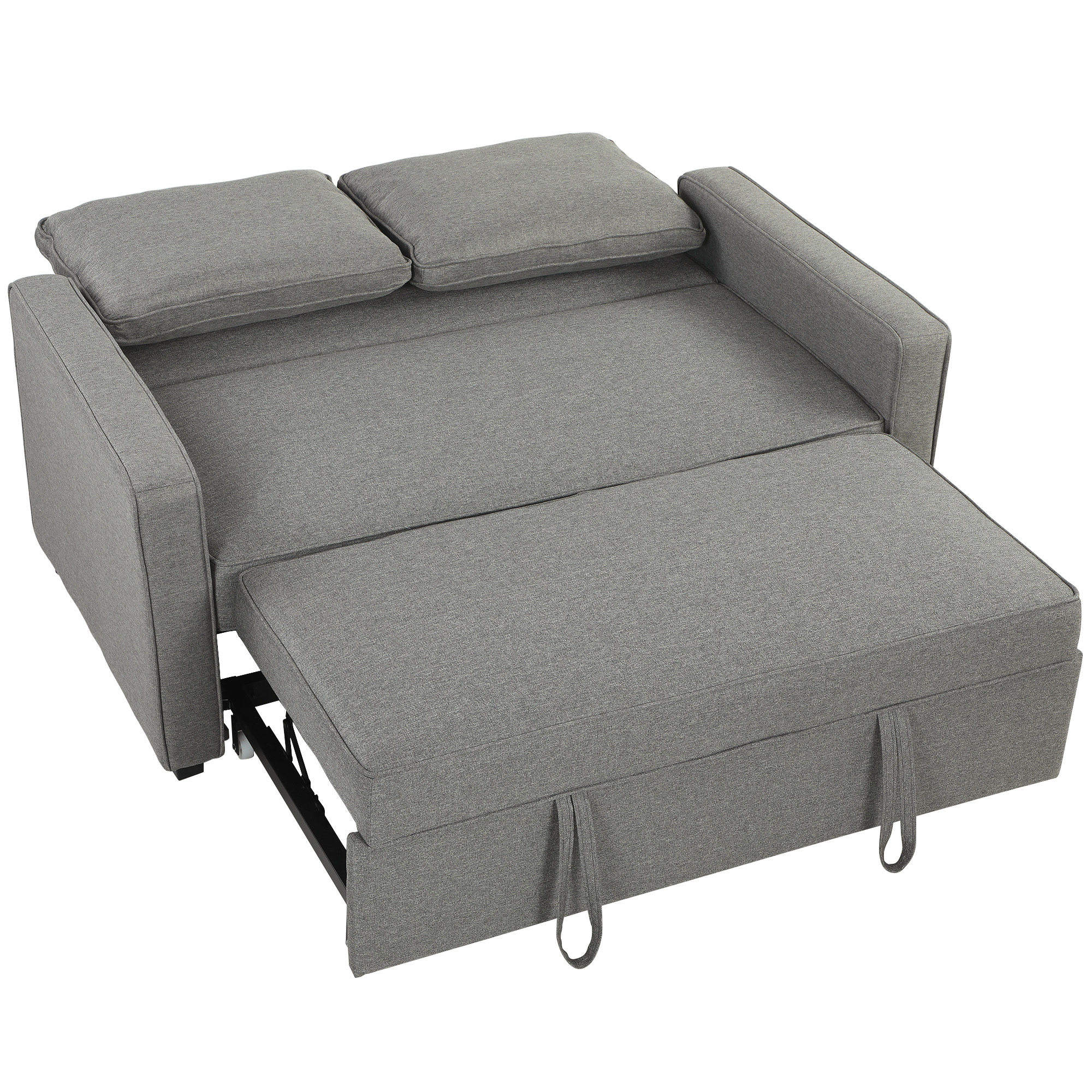 Kenara Linen 2 Seater Sofa Bed - Grey