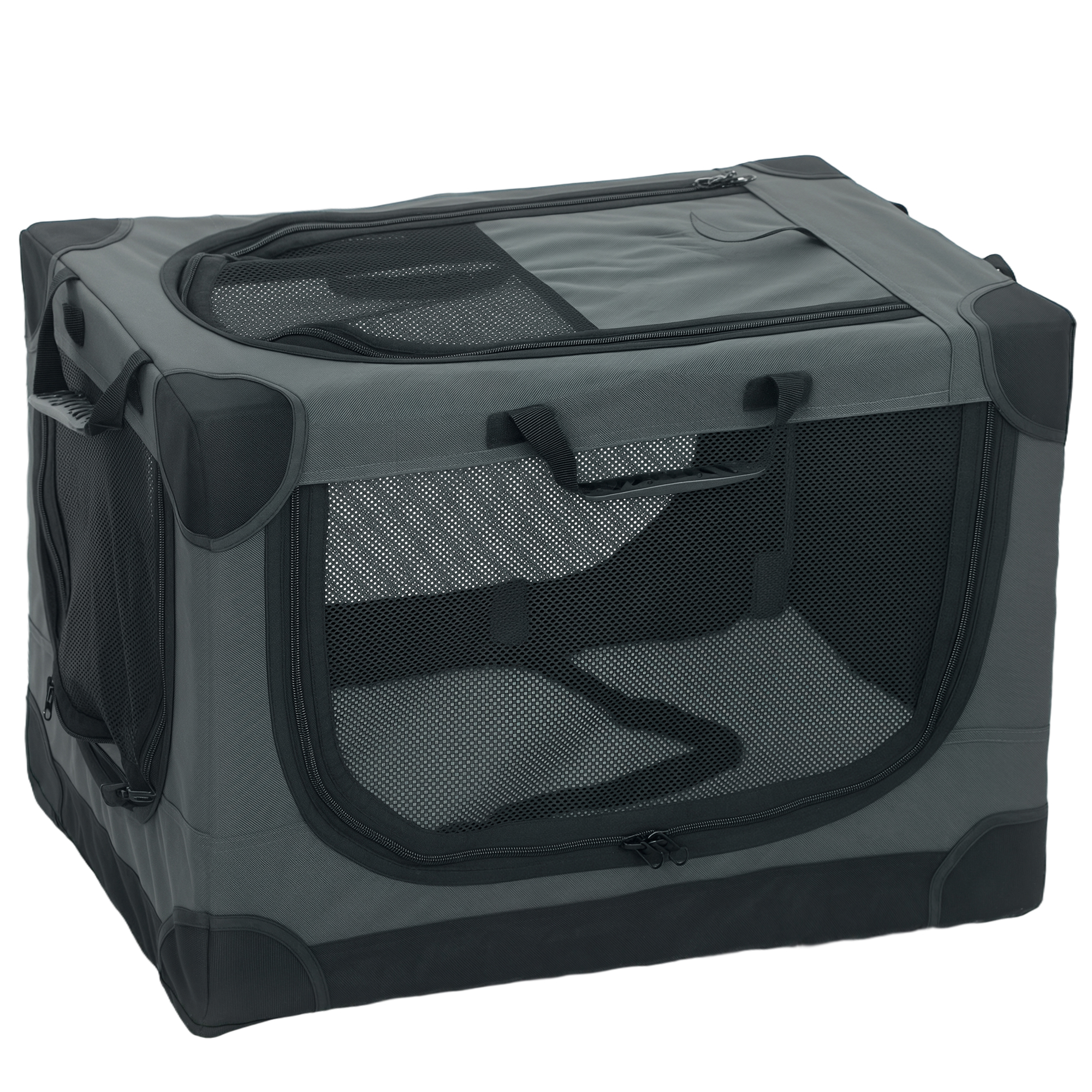 Glyloft Army Green Fabric Pet Cage - 42cm