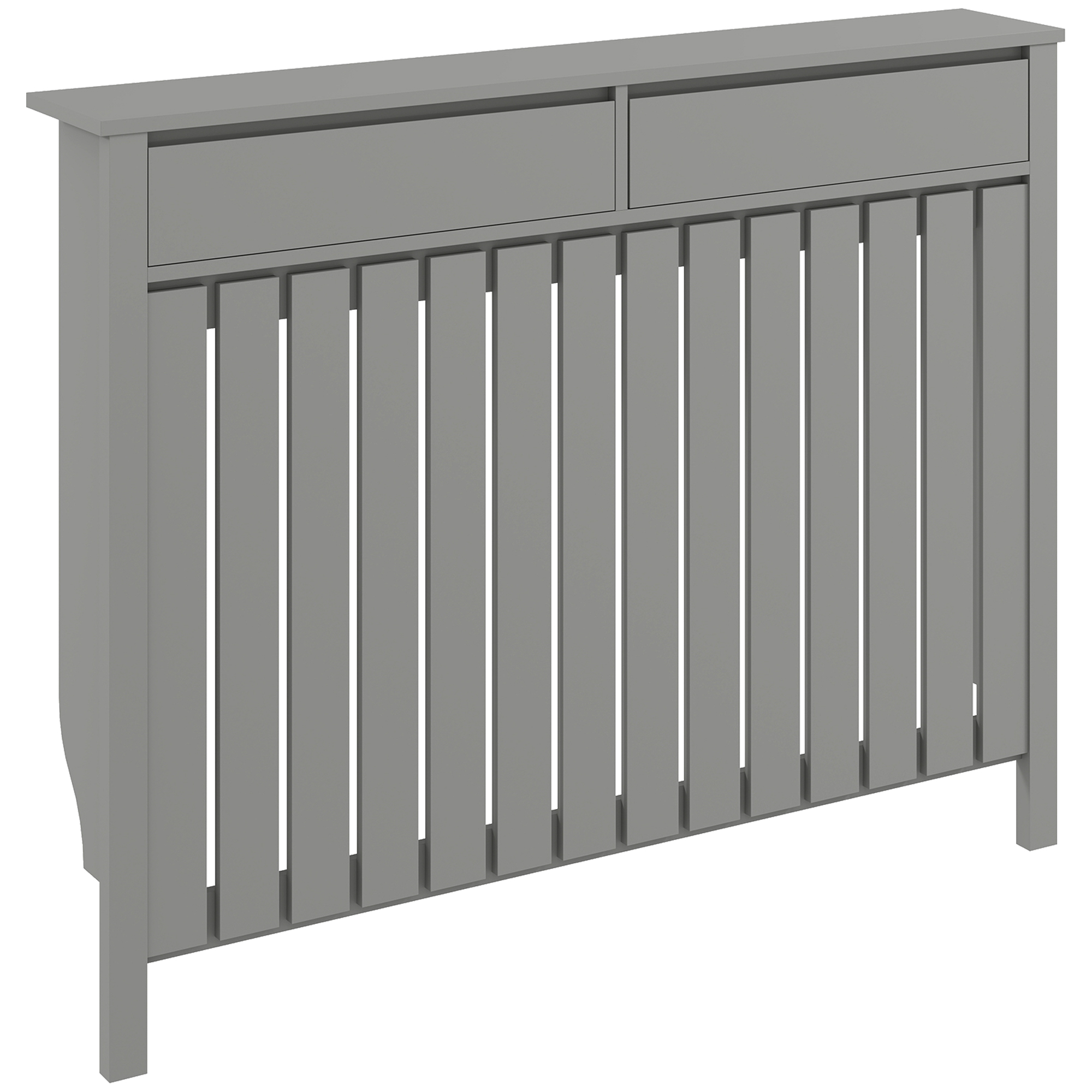Dalcrof Grey Radiator Cover - 119cm