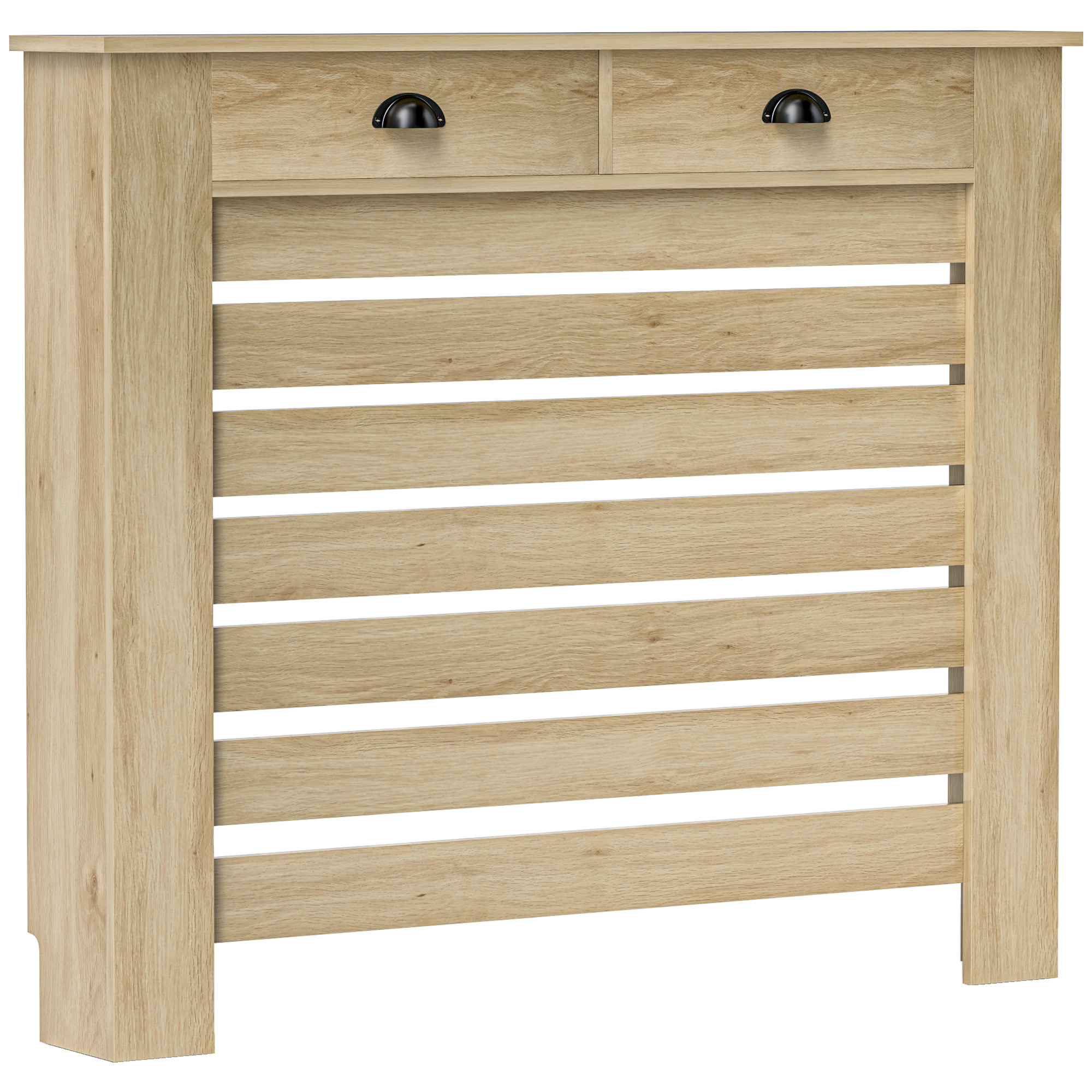 Dalheir Oak Radiator Cover - 111cm