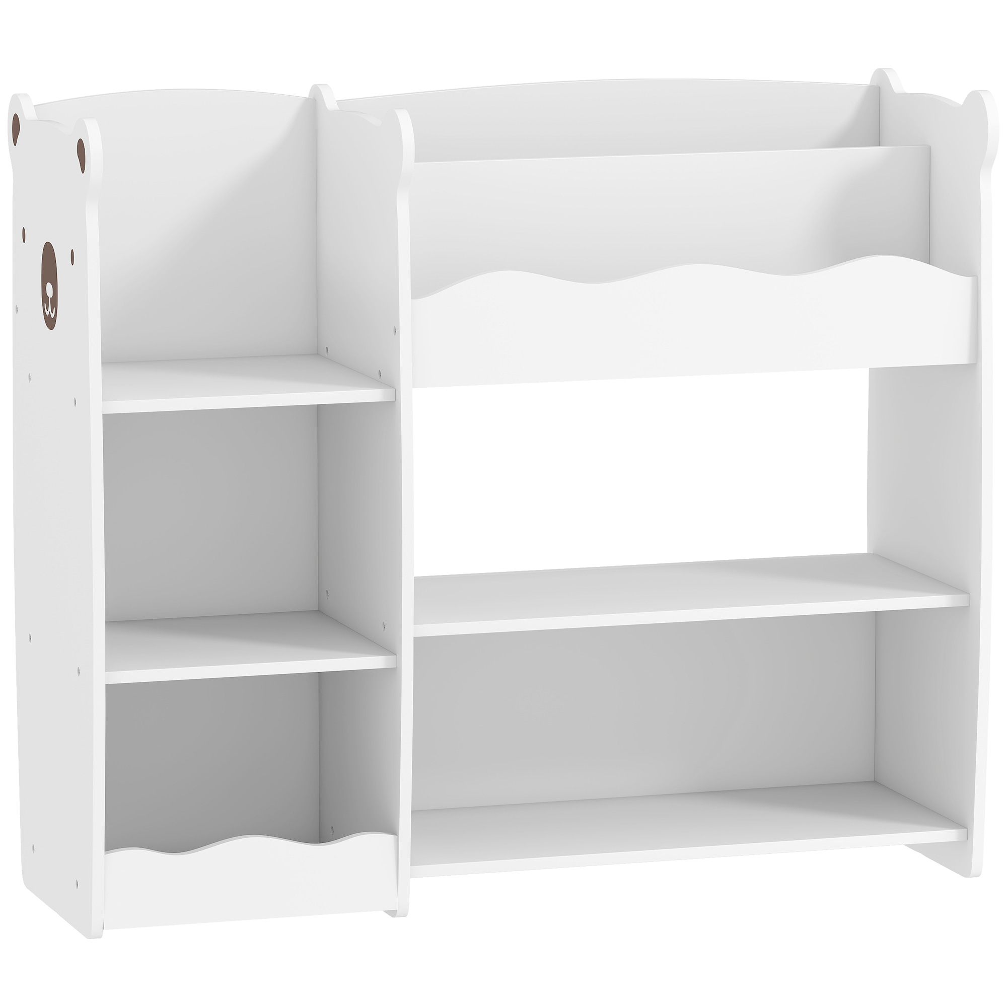 Monex White MDF Kids Toy Storage Unit - 29cm