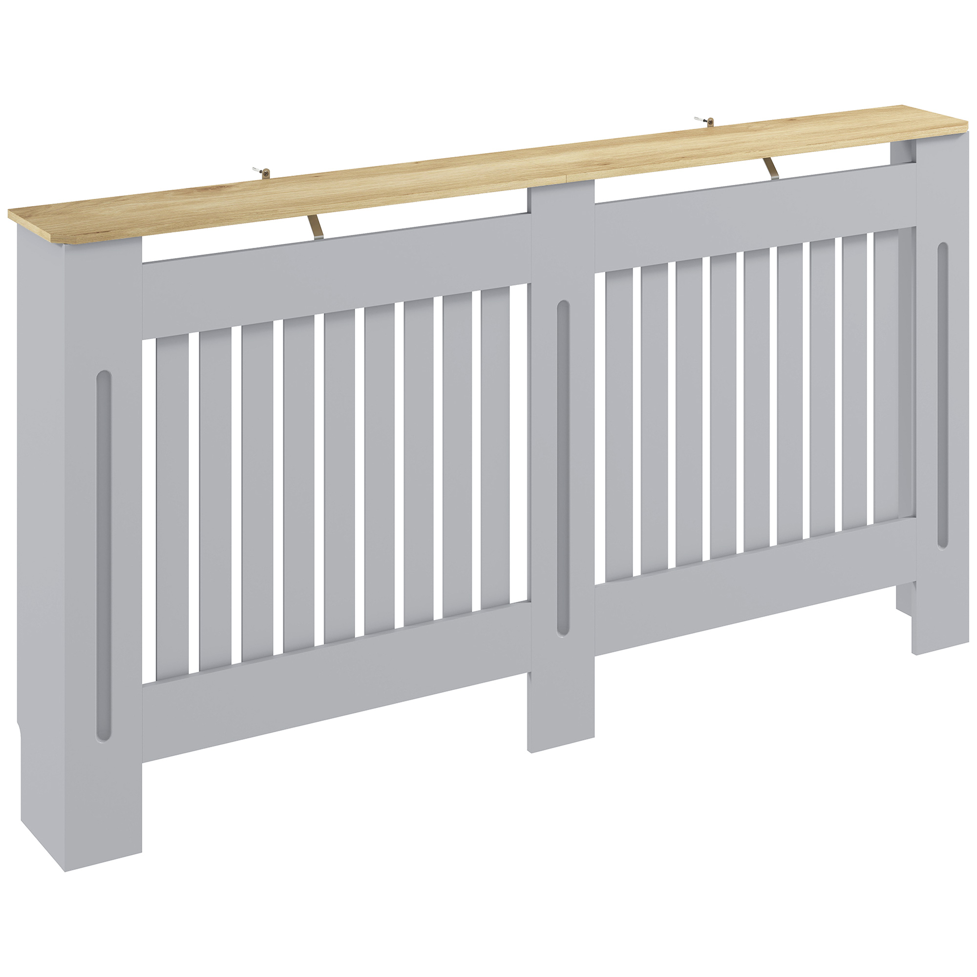 Dalloft Grey Radiator Cover - 19cm