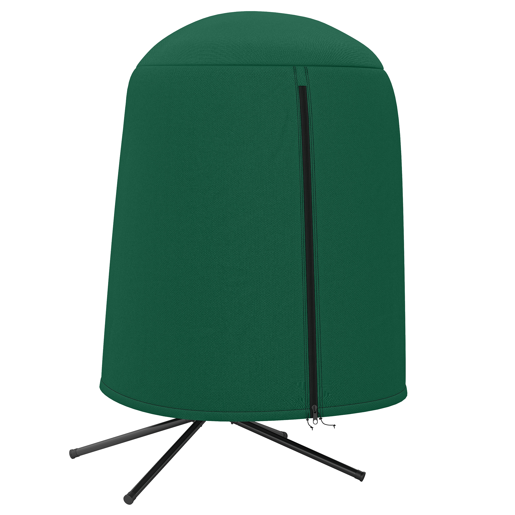 Luxbury Green Fabric Hanging Egg Chair Protective Cover - 128cm