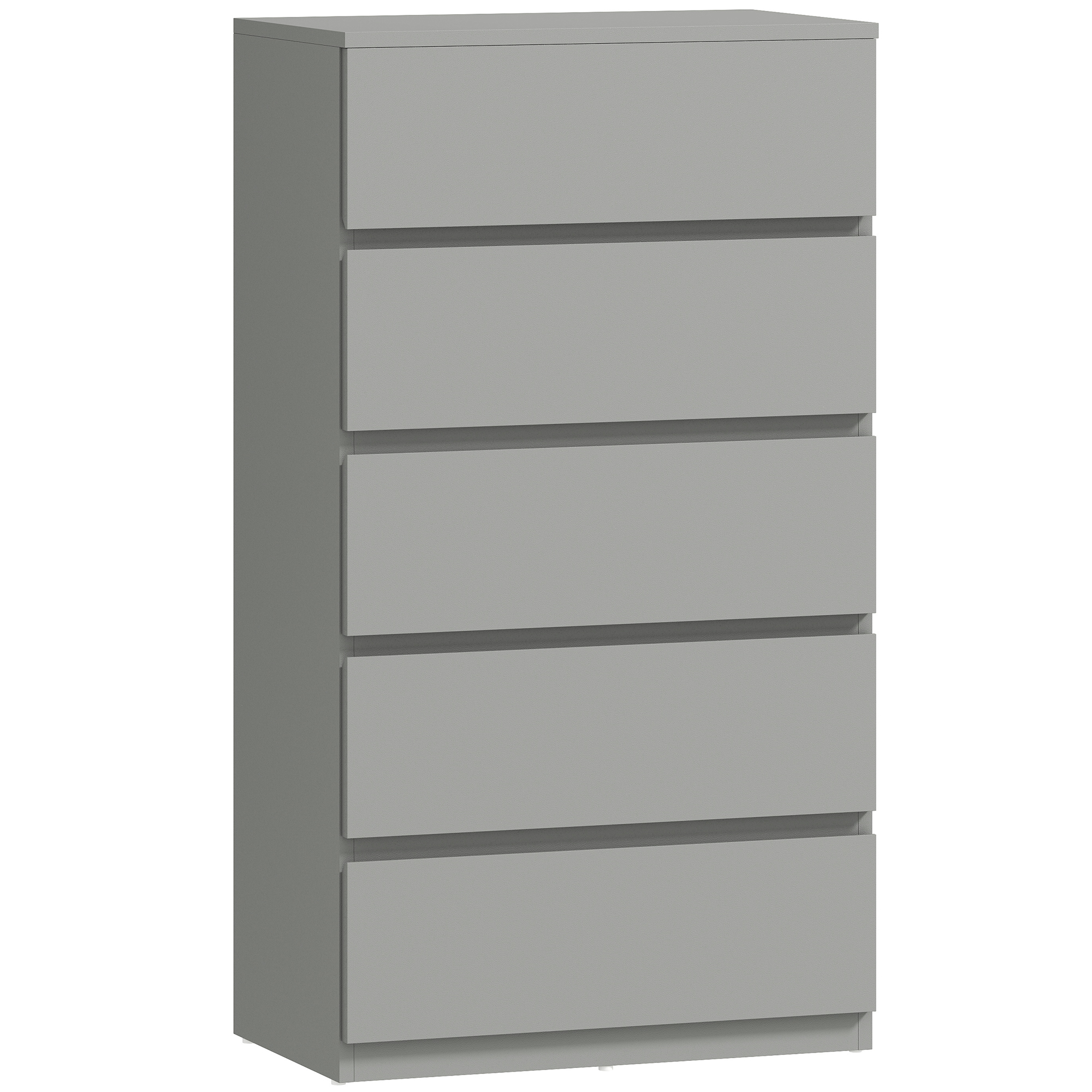 Winmoor Grey Chest of Drawers - Medium-sized, 5 Drawers